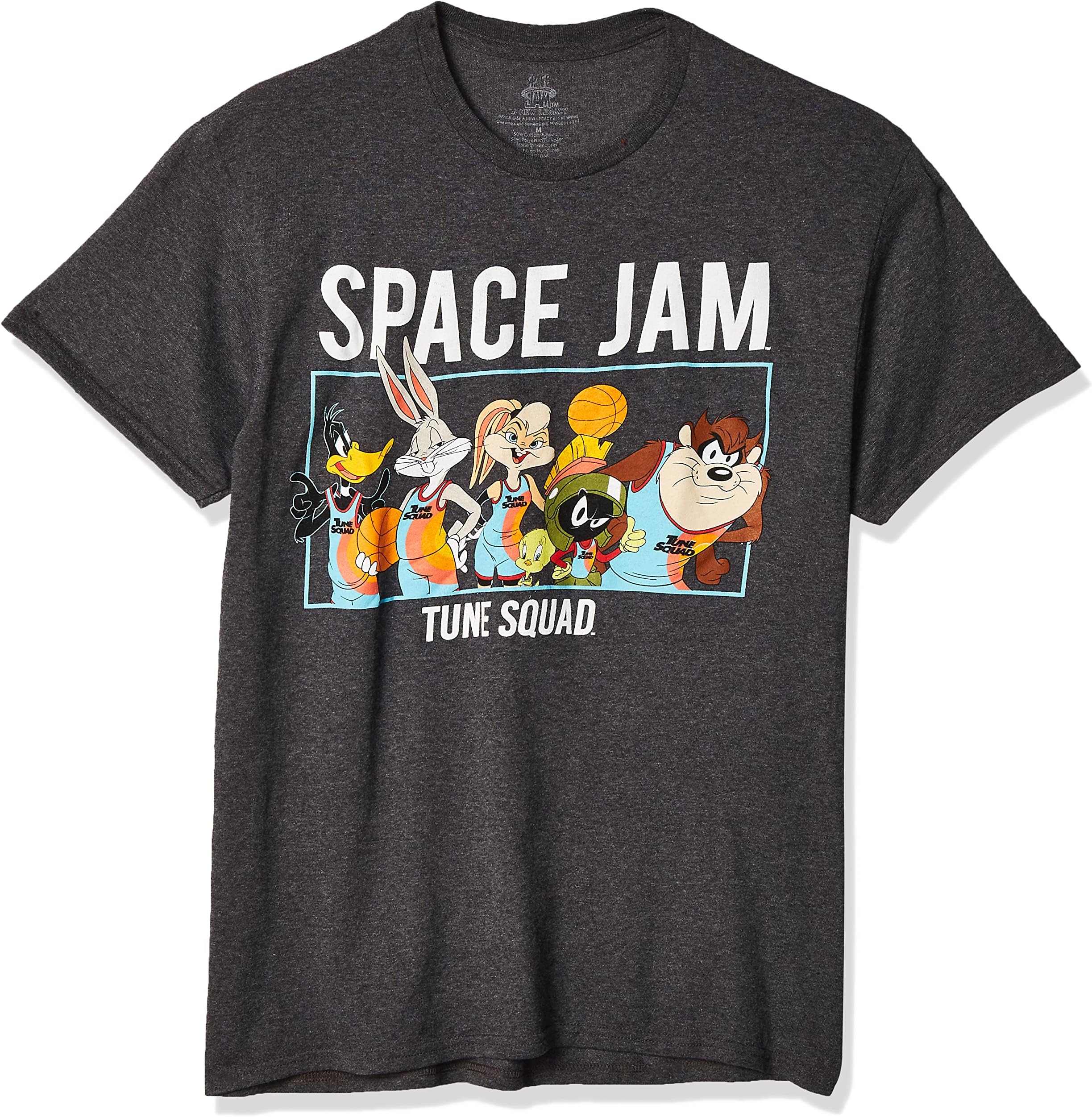 Mens Space Jam 2: a New Legacy Tune Squad Group Short Sleeve T-Shirt