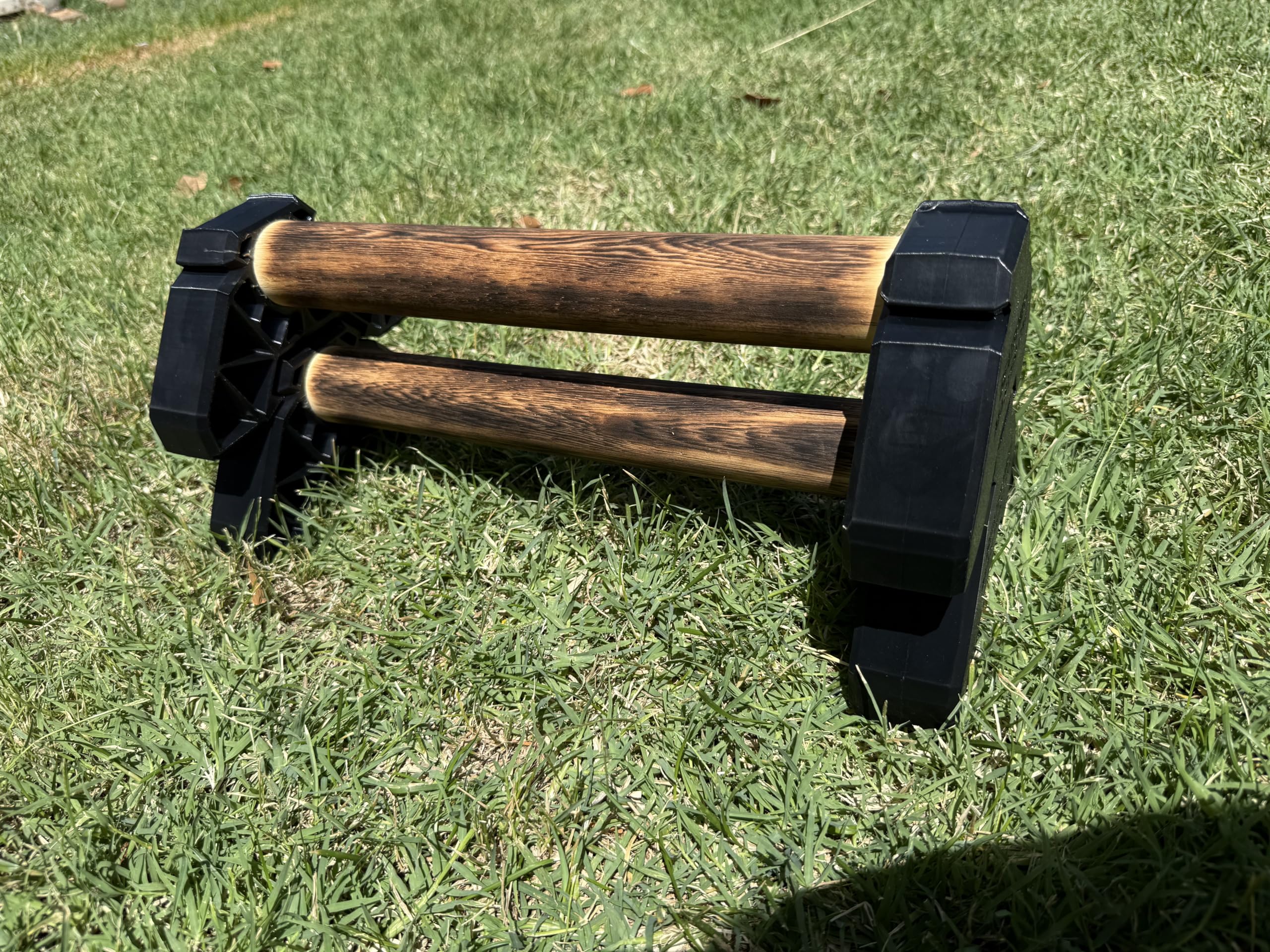 Parallele CALISTHENICS Professionali BEATBOMB, Alta Qualità, Parallele in Legno, Parallele Basse, Paralleline Calisthenics, Push Up Bar, Crossfit e Steet Workout, Palestra Corpo Libero, Fitness
