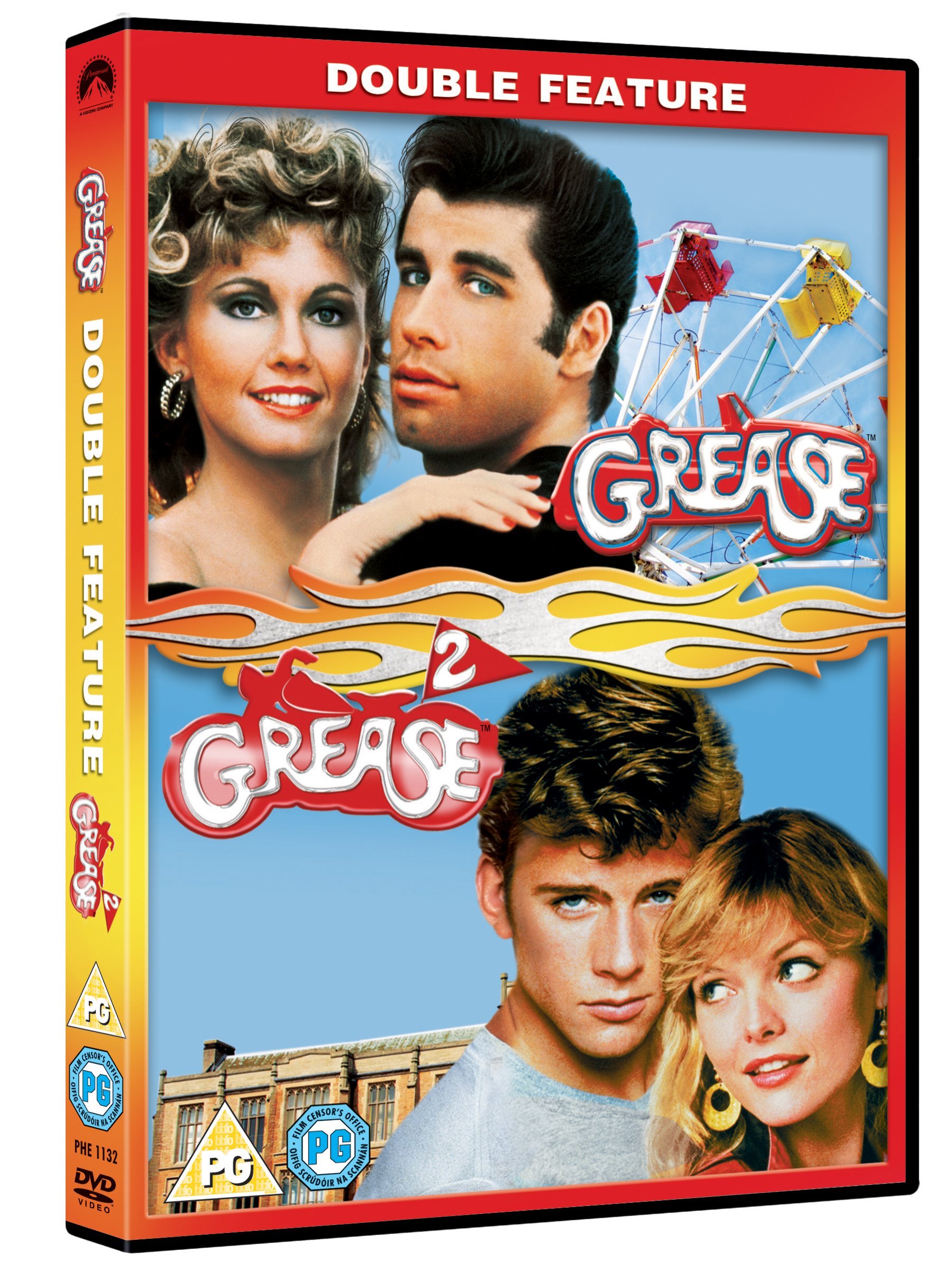 Grease / Grease 2 [Import anglais] [DVD]