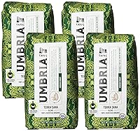 Vista 10 de Caffe Umbria Fresh Seattle Café tostado en grano entero, mezcla de Leone, tostado ligero, bolsa de 12 onzas