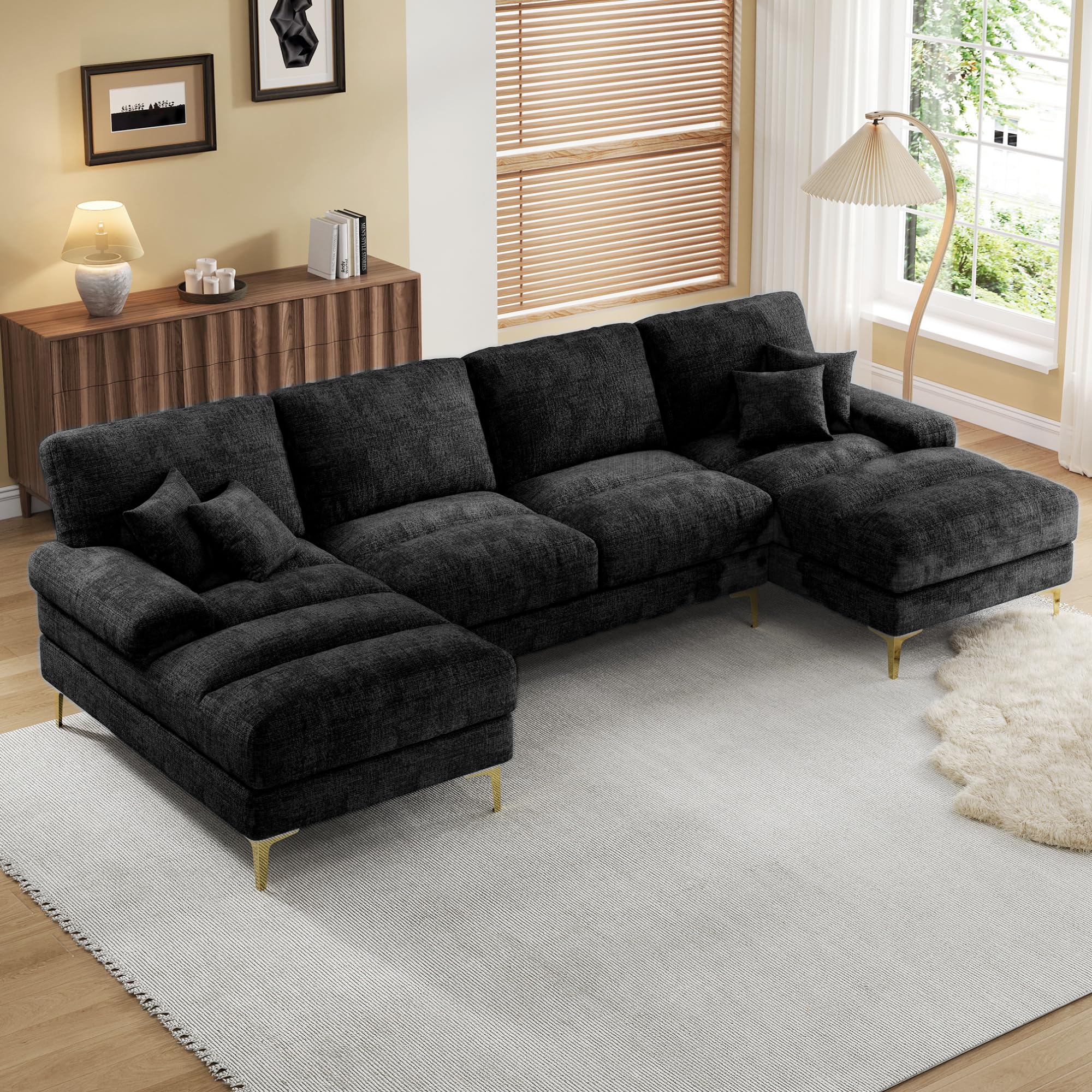 Sapgaks U-shaped sectional sofa components