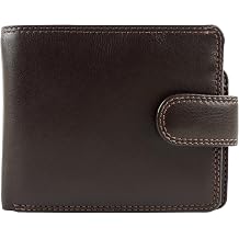 Visconti Men's Heritage Wallet, chocolate brown, One size