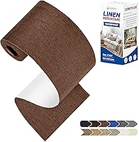 Vista 66 de KING MOUNTAIN Parches de reparación de lino fino, tela autoadhesiva, 8 x 11 pulgadas, 2 unidades, multicolor, para sofá (negro carbón)