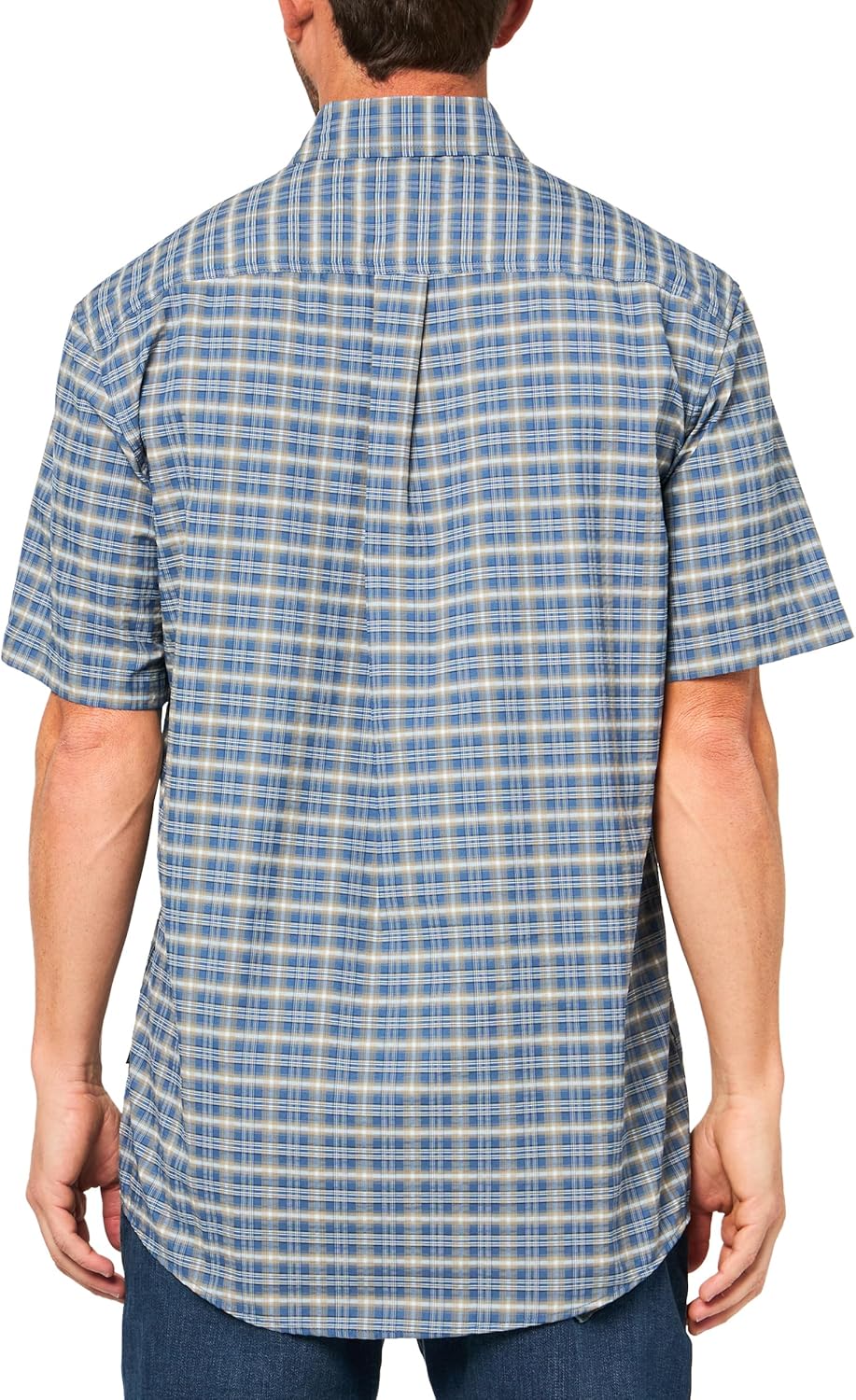 Eddie Bauer Men's Pack It Seersucker Short-Sleeve Shirt