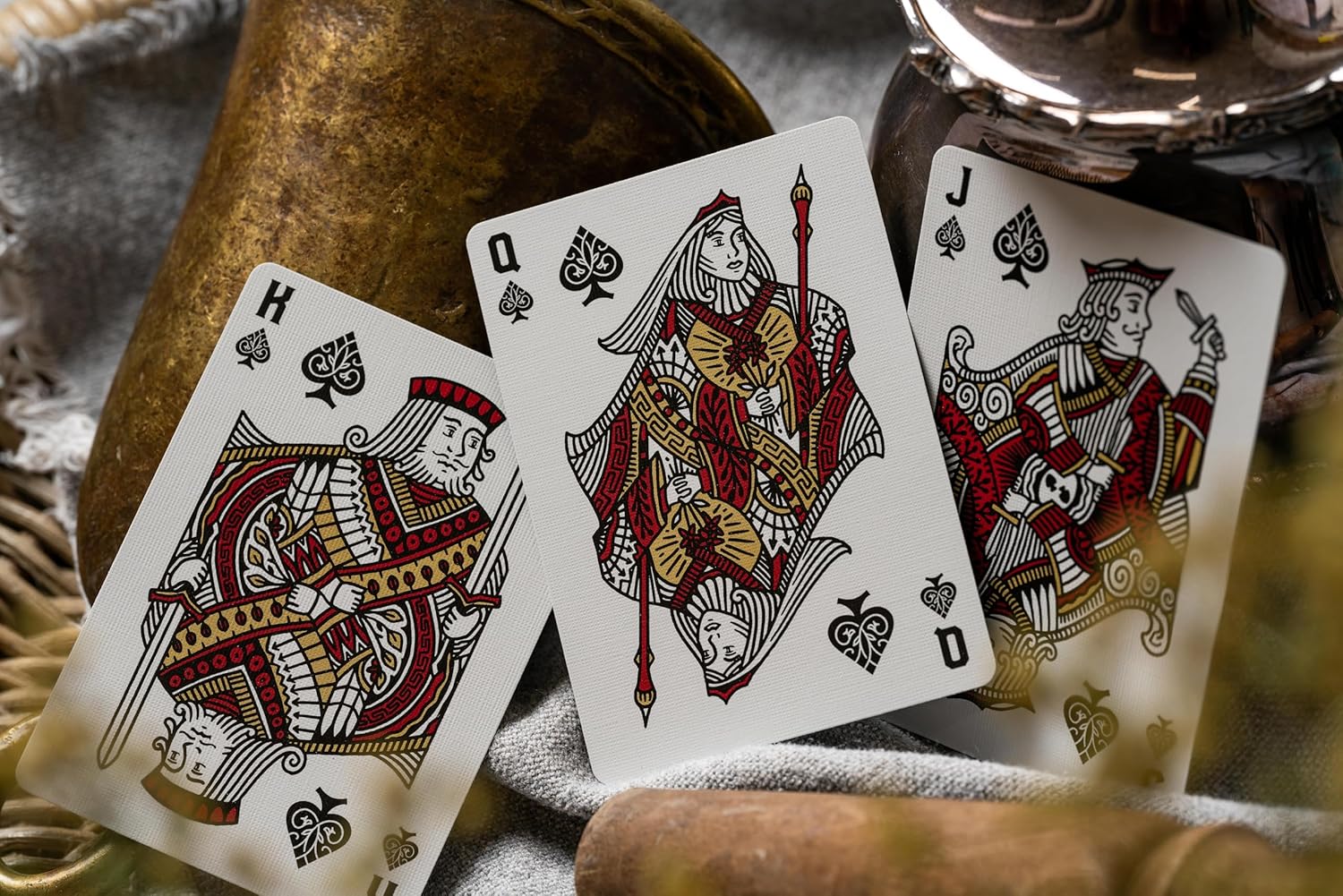 Gamblers Warehouse Prestige Radiance Playing Cards, Poker Size, Premium Deck, MagicTheme (Black)