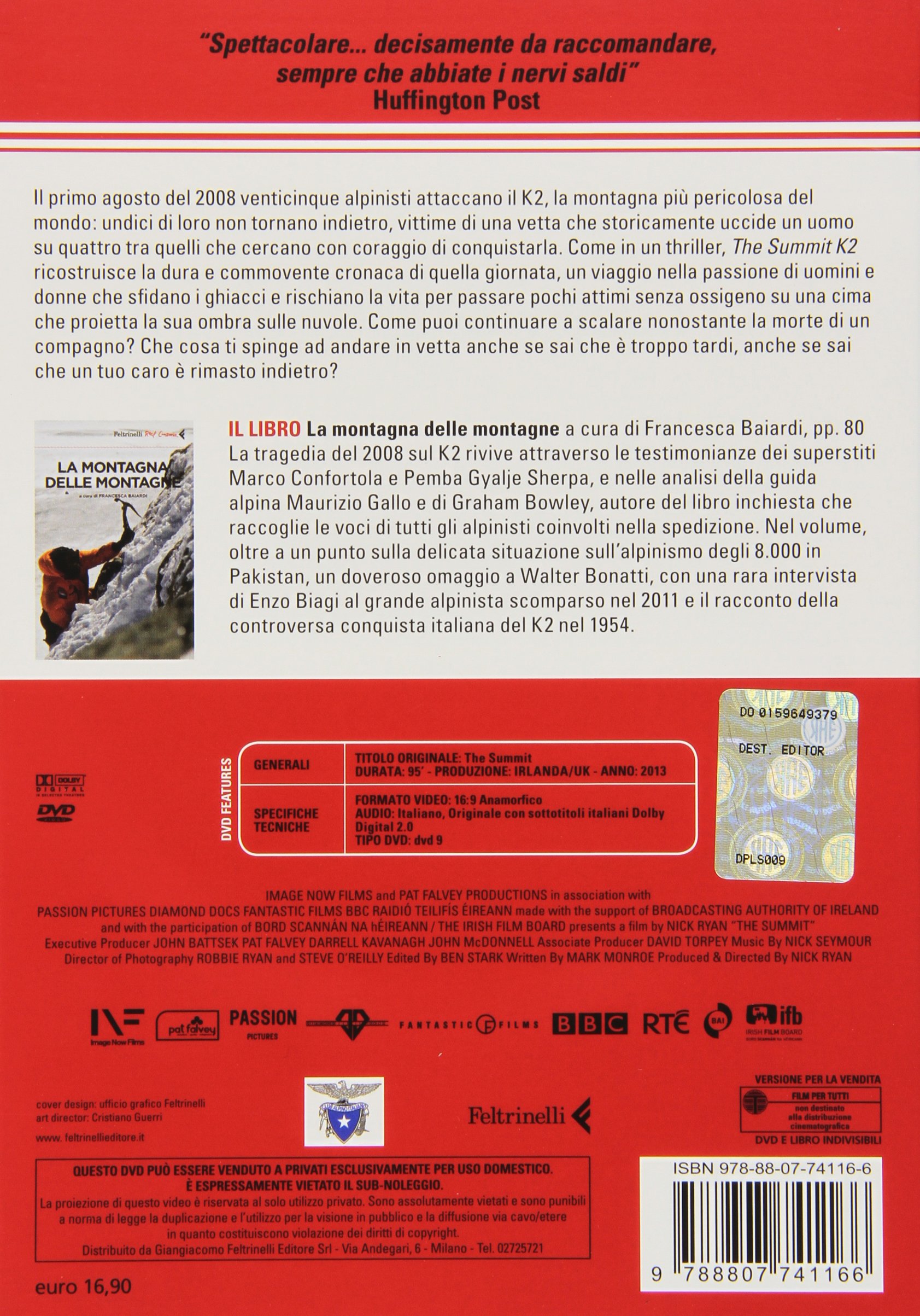 The Summit K2. DVD. Con libro