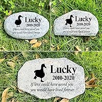 Vista 8 de Zatanmulo Piedra conmemorativa personalizada para mascotas, piedra conmemorativa de jardín personalizada, lápida de perro, lápida de gato, placa