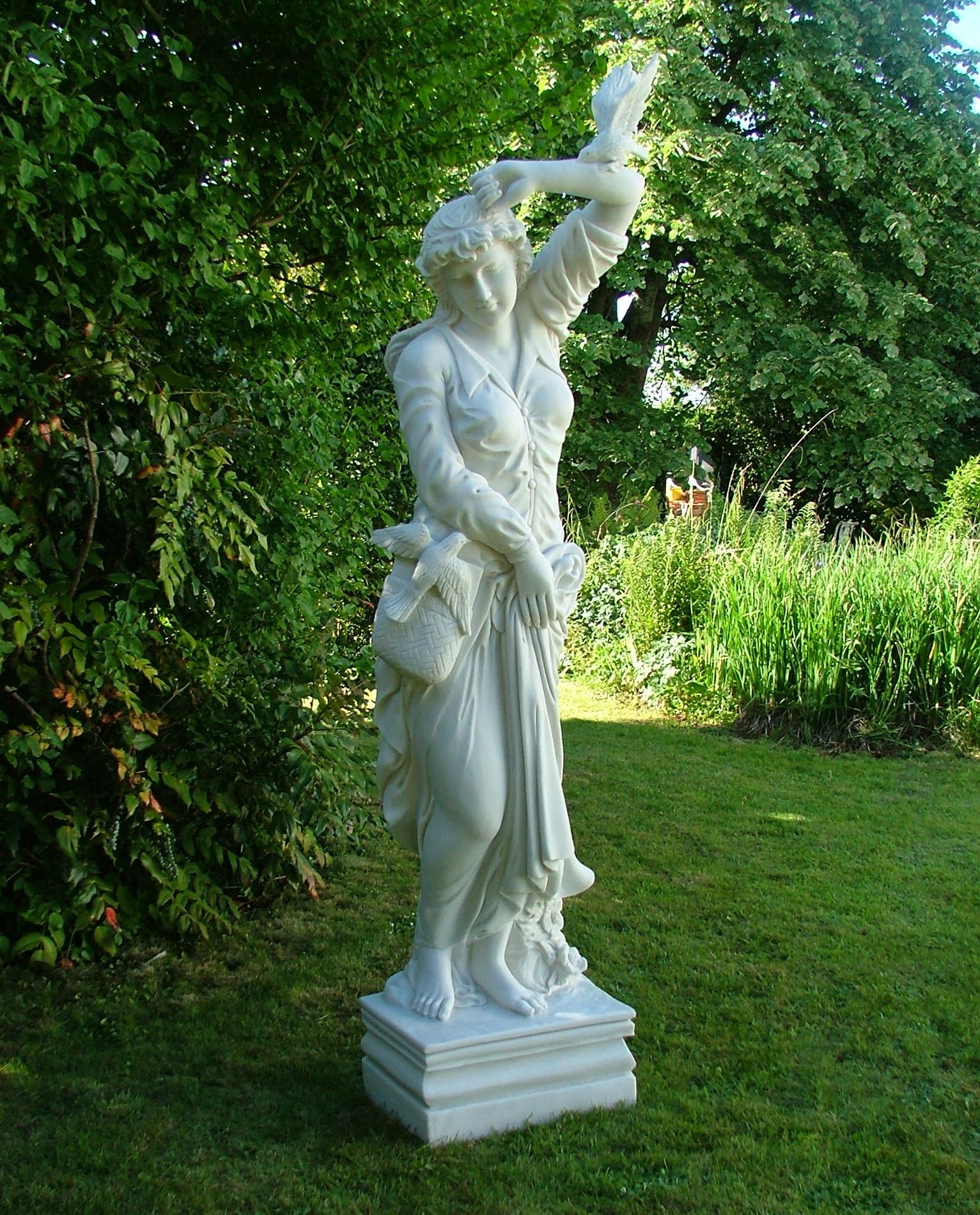 Statues & Sculptures Online Rhoda 85cm Marble Resin Garden Statue