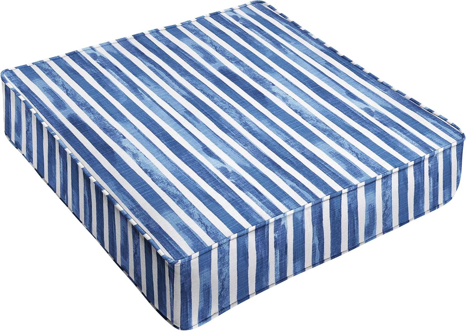 Sorra Home Nelson Outdoor/Indoor Cushion, 27 x 23 x 5, Blue