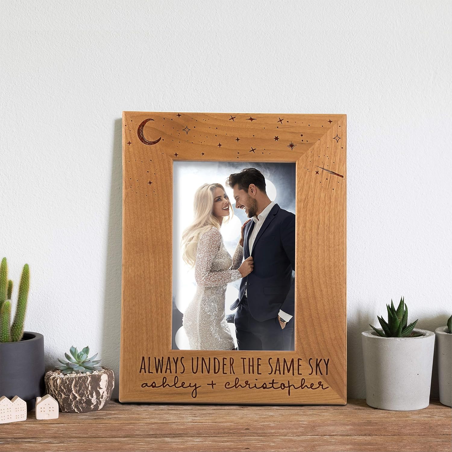 Personalized Picture Frames for Couples - I Love Us, 5x7 - Romantic Love Frames, Valentine's Day Gifts for Her, Wedding Gifts