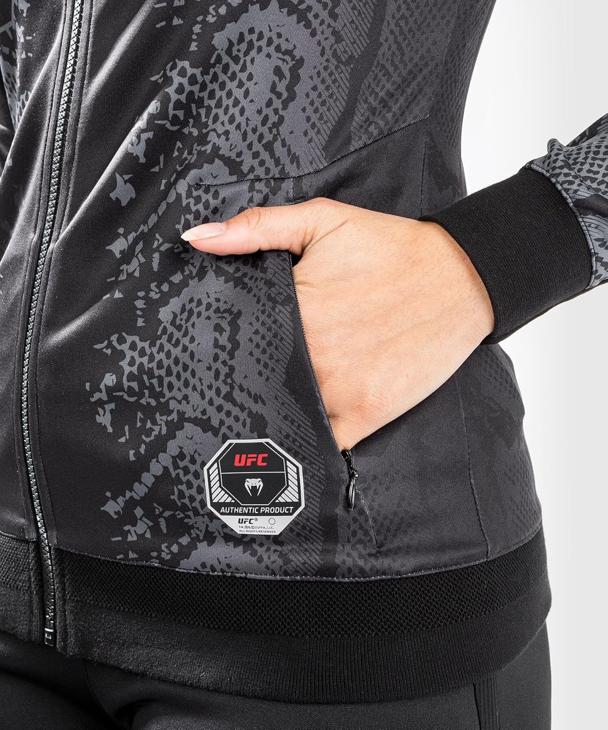 Venum womens Ufc Adrenaline By Venum Authentic Fight Night Women's Walkout Hoodie - Image 7