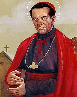Catholic print picture - ST. JOHN NEUMANN V - 8" x 10" ready to be framed