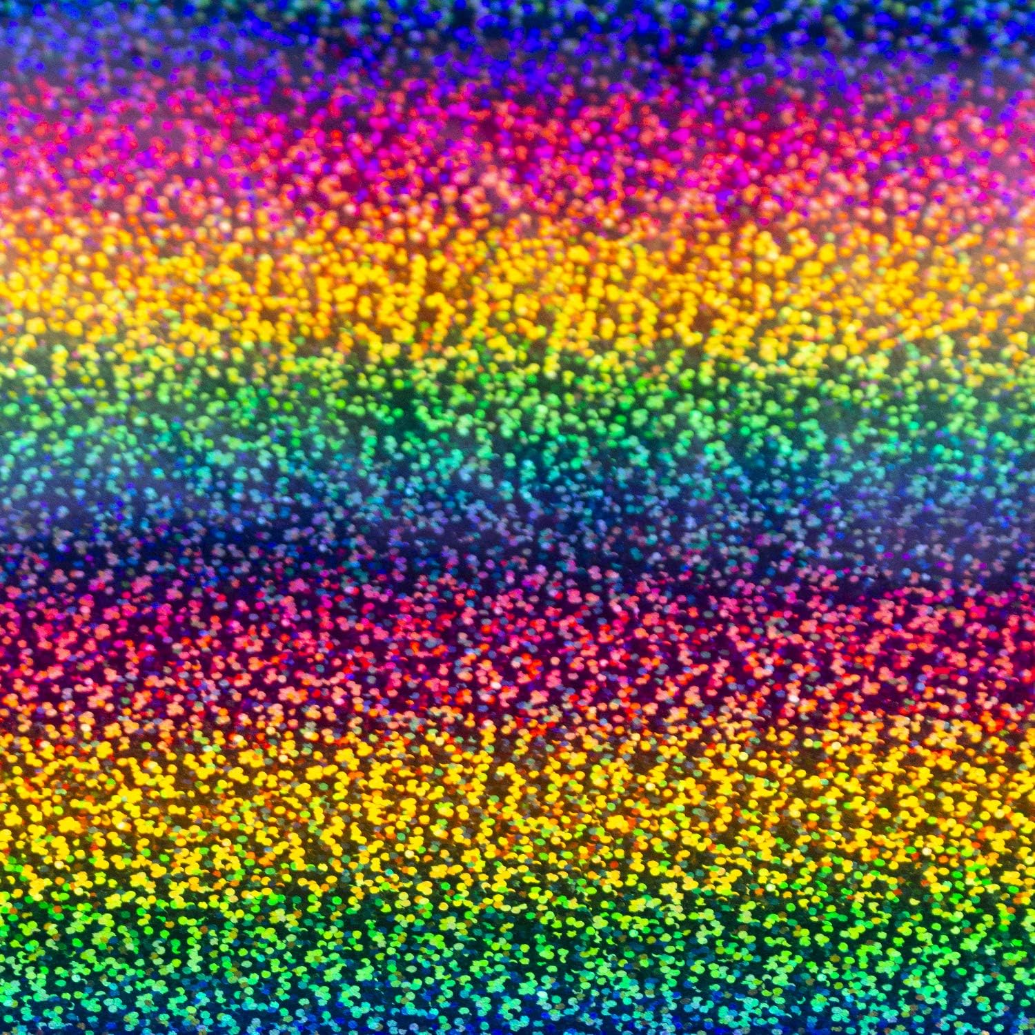 Siser Holographic Heat Transfer Vinyl 20" x 1 Foot (Rainbow)