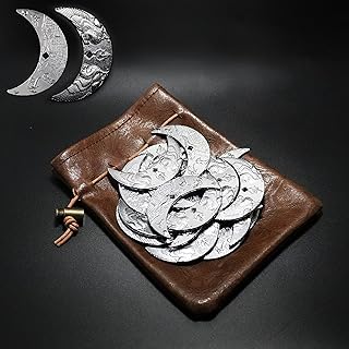 20 Fantasy Coins for DND Board Games Accessories & Leather Pouch of Waterdeep Metal Coins of Dungeons & Dragons Tablelap R...