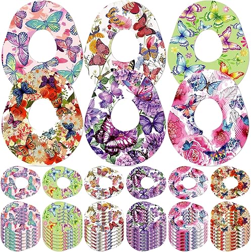 Vista 5 de Paquete de 36 parches adhesivos para sensor Libre 2 con cielo estrellado CGM Parches impermeables CGM cubiertas CGM a prueba de sudor Sensor