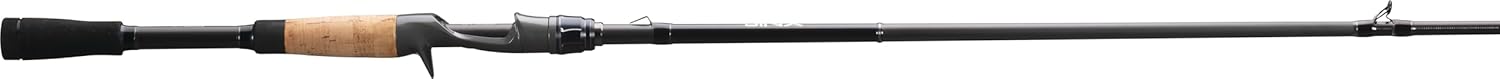 13 Fishing Jinx Split Grip Casting Rod, 7'1" Medium Heavy Power Fast Action, Graphite Bass Fishing Rod for Freshwater Casting Techniques