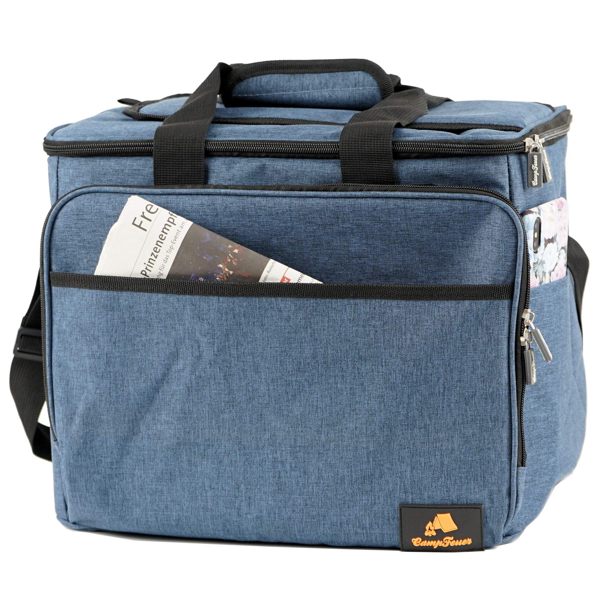 CampFeuer Sac Isotherme 30 litres - Grande Taille | Sac de Repas et de Pique-Nique | Pliable et imperméable | Maintient Le Contenu Froid ou Chaud