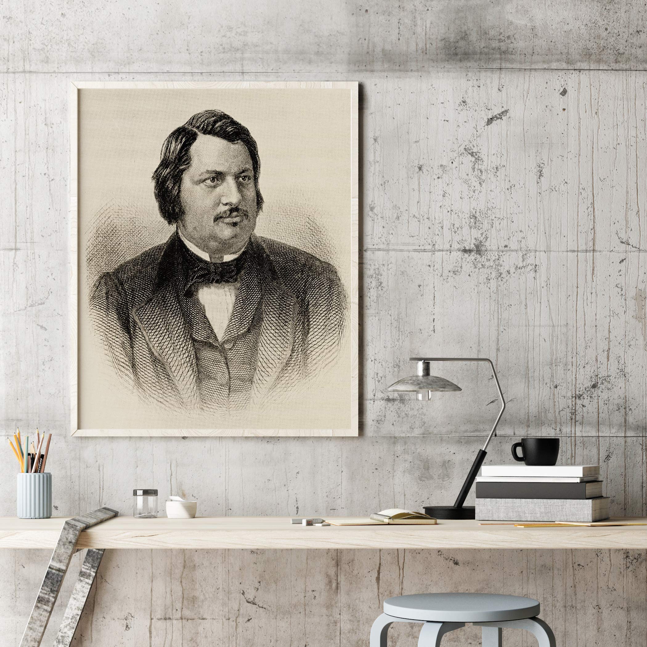 Amazon.com: Honore De Balzac 1799-1850 French Writer From The Book