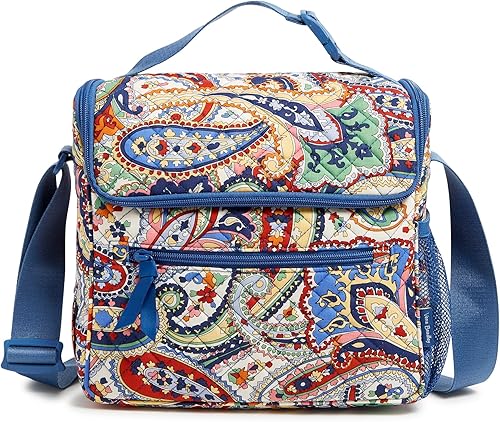 Vera Bradley Bolso cruzado de algodón para mujer