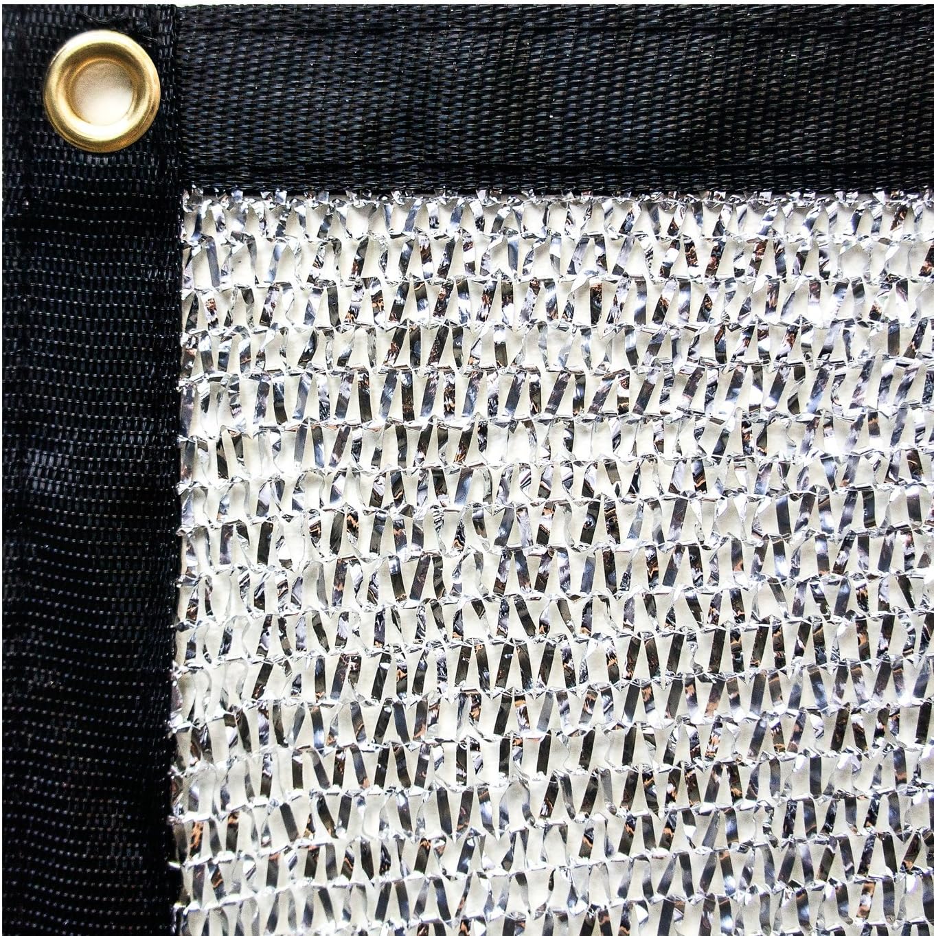 60% Aluminet shade fabric FREE 6"BALL BUNGEE 10PC 12'x24'