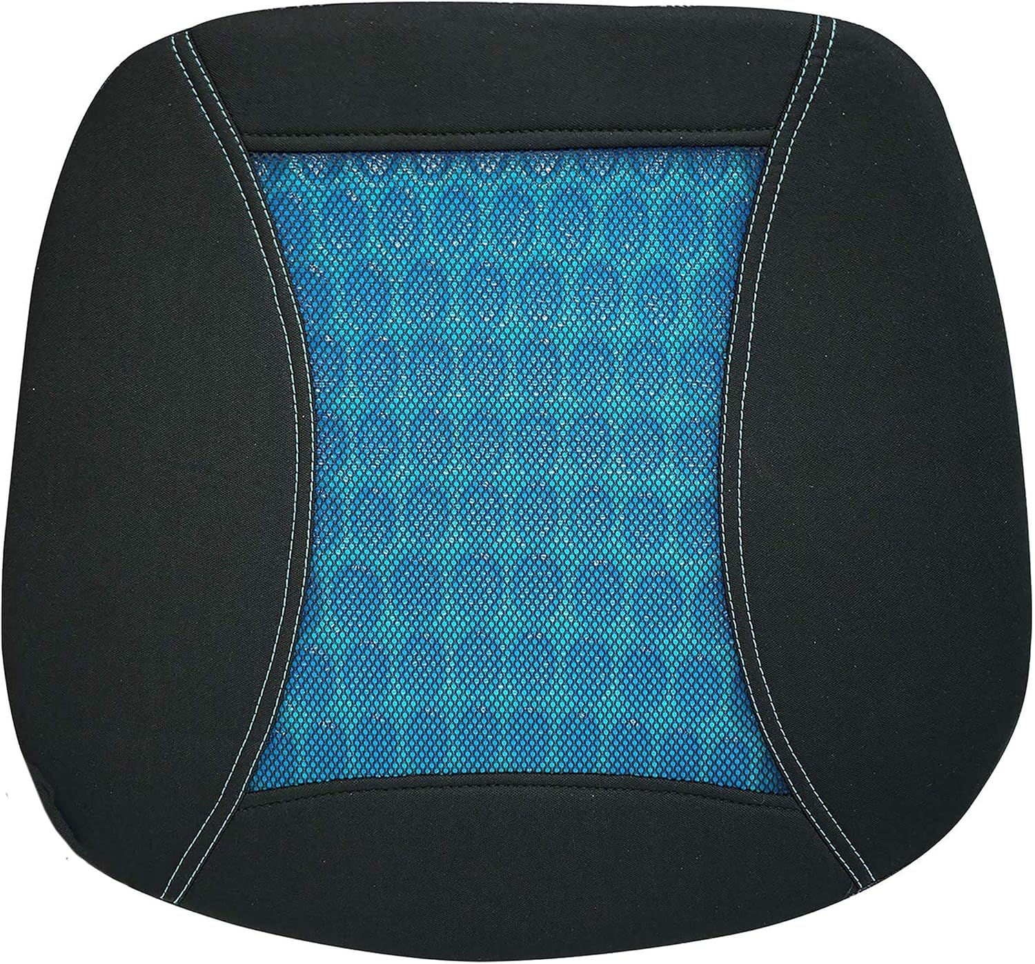 C.P.R. Orthopedic Gel & Memory Foam Seat Cushion Office Chair seat Cushion Automotive Gel Cushion (Y11076(14.5" x 16"x 2.5"))