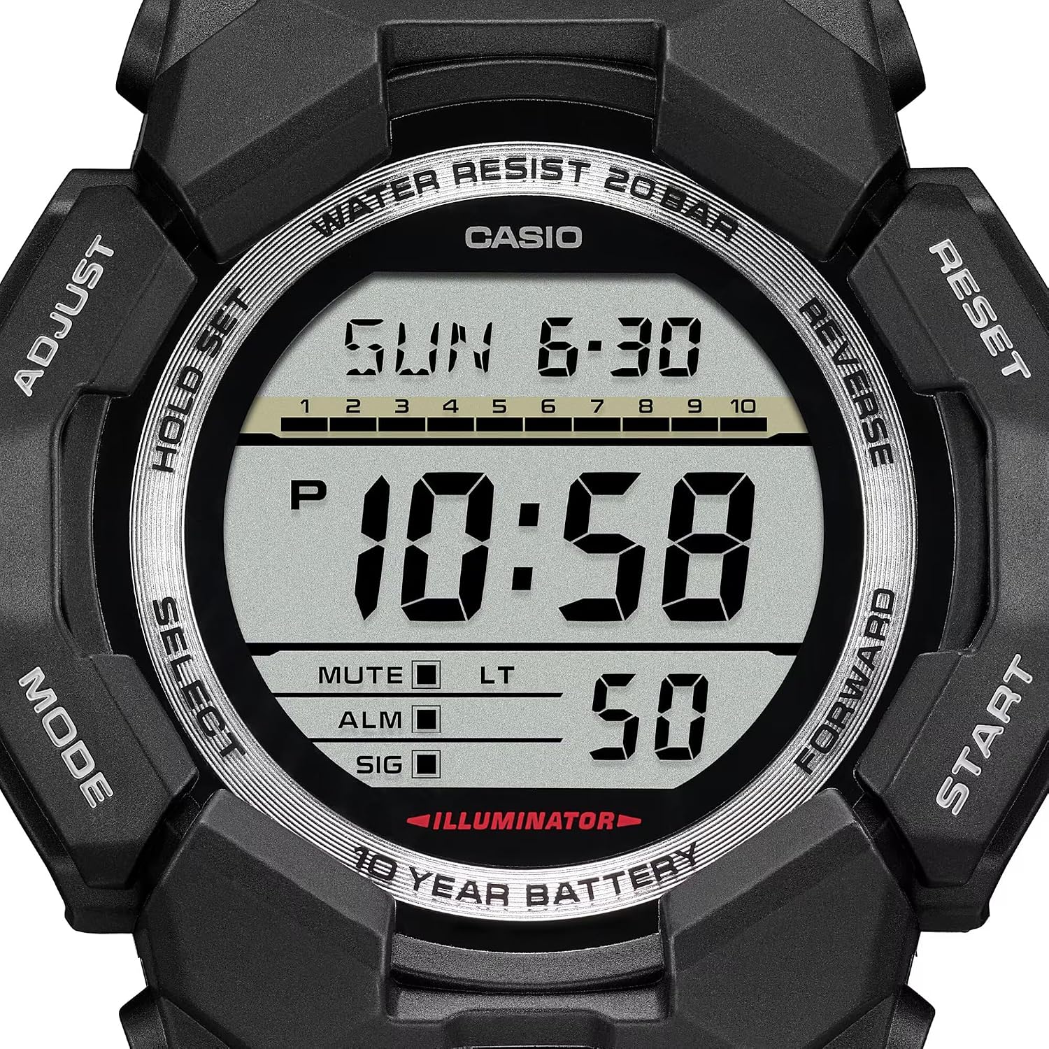 Relógio Casio G-Shock Masculino Digital GD-010-1DR