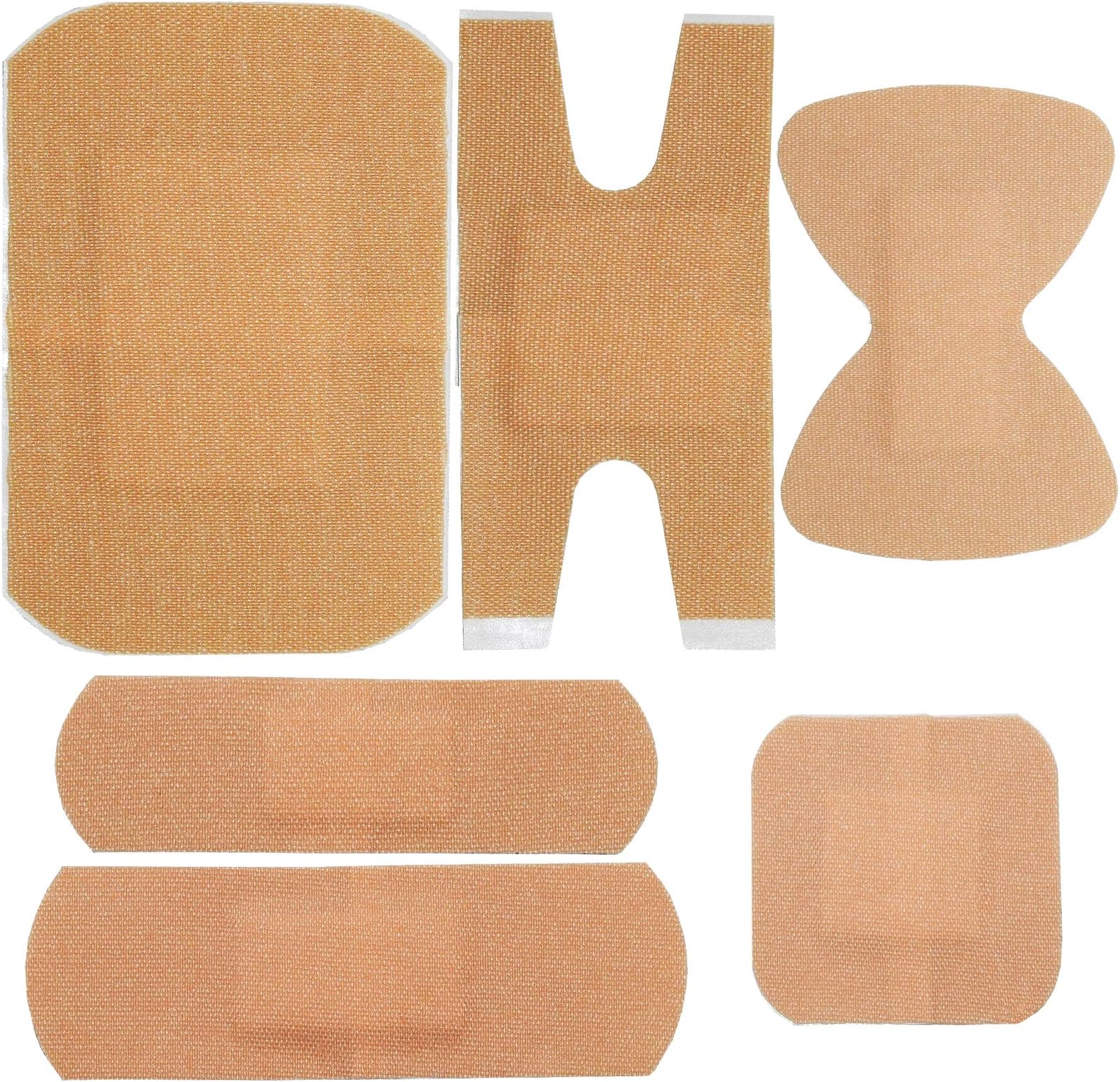 Blue Lion Fabric Assorted Multipack First Aid Medical CE Sterile Packed Plasters - 3 Boxes (300 Plasters)