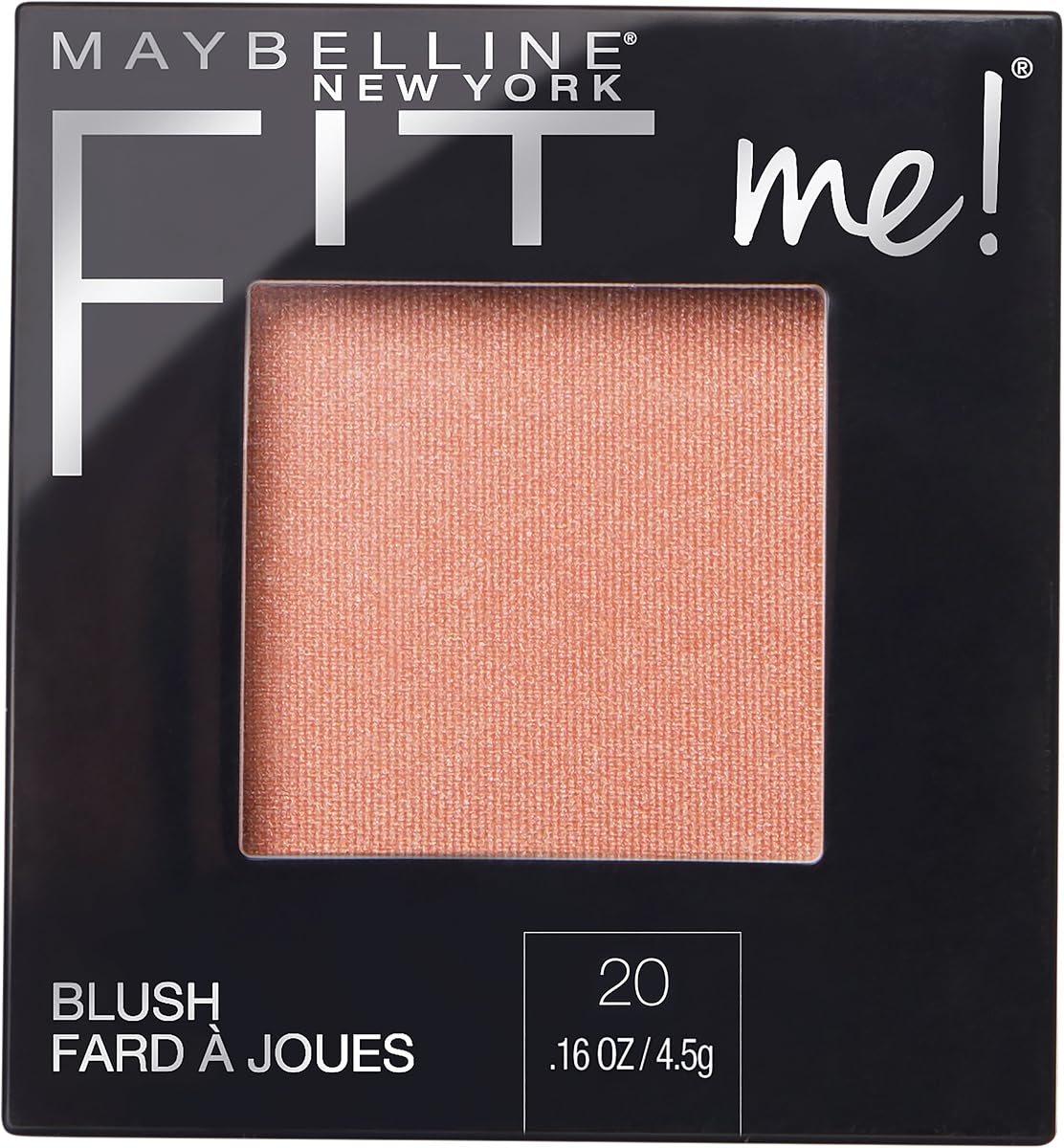 Rubor Maybelline New York Fit Me, malva, 0,16 onzas