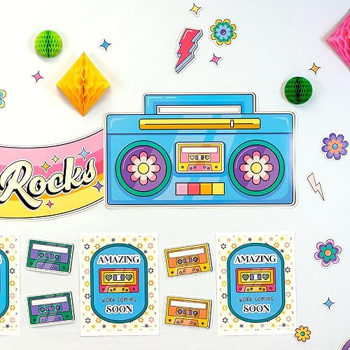 Vista 62 de Carson Dellosa - 37 piezas de decoración para tablón de anuncios, comprensión de lectura, matemáticas, escritura y ciencias, decoración de aula