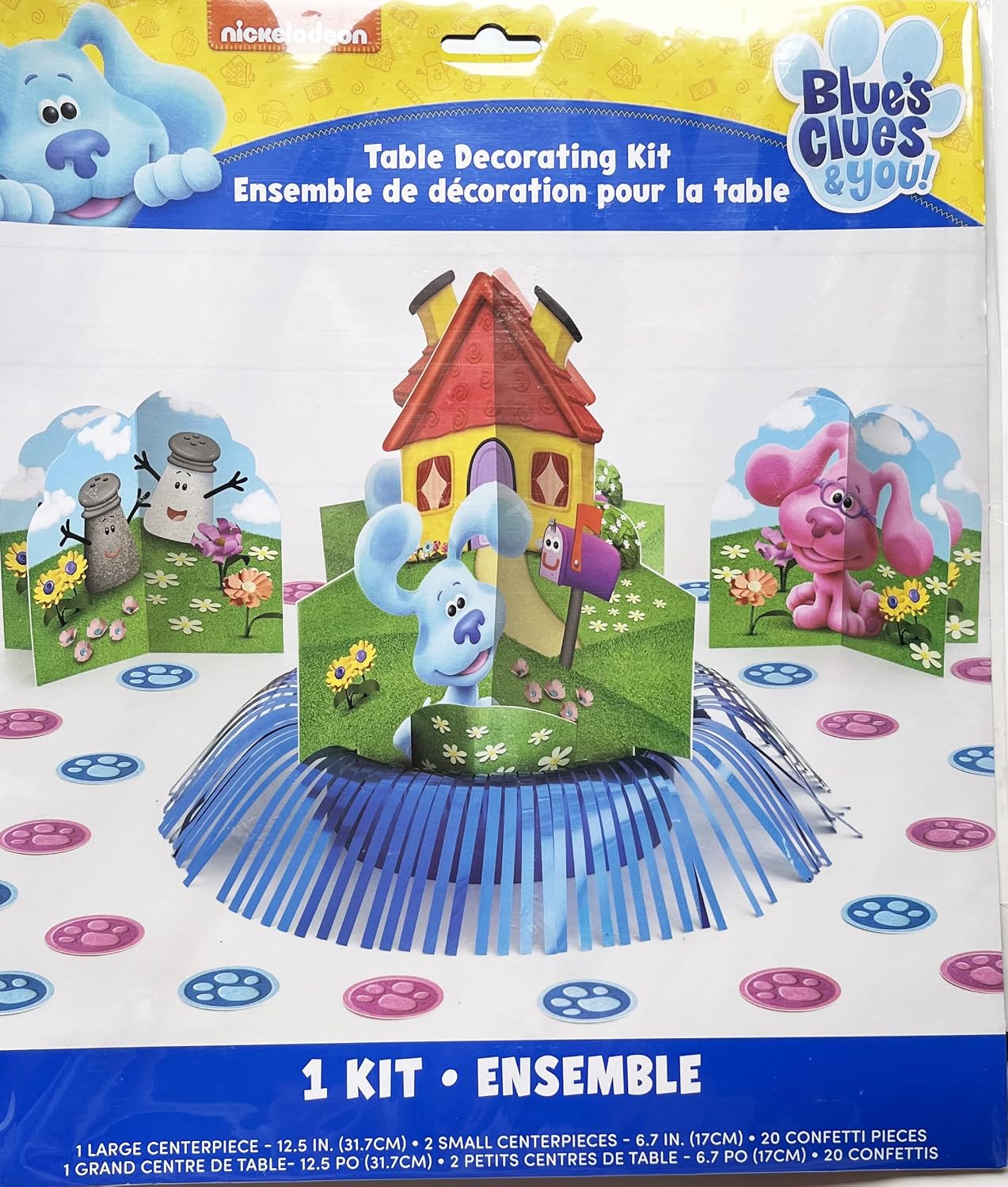 Blue's Clues Party Supplies Decoration Bundle Pack includes Table Decorating Centerpiece Kit and 7 Piece Decoration Kit image 2