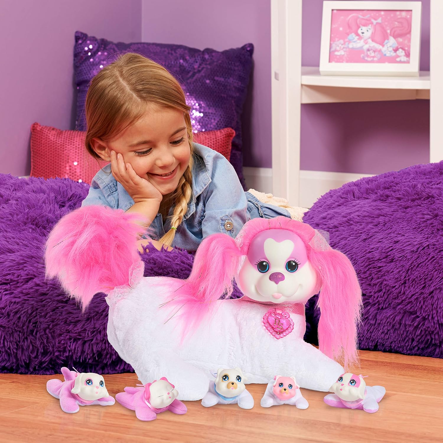 Just Play Puppy Surprise Plush Mandy