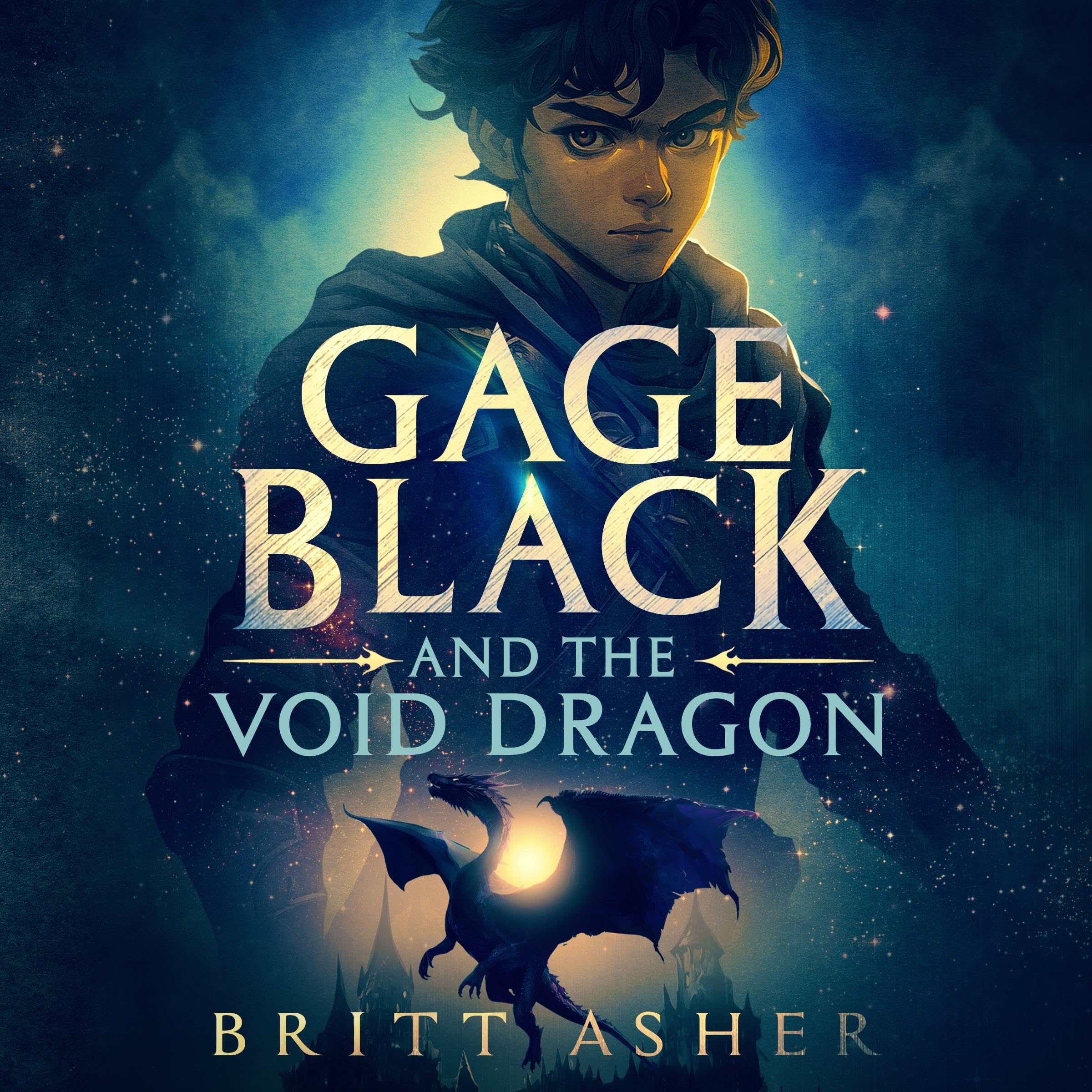 Cover art for Gage Black and the Void Dragon