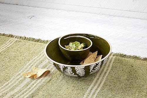 Miniatura 2 de Mud Pie Dip And Chip Integral, Pinehill, 12.5" x 10.5"