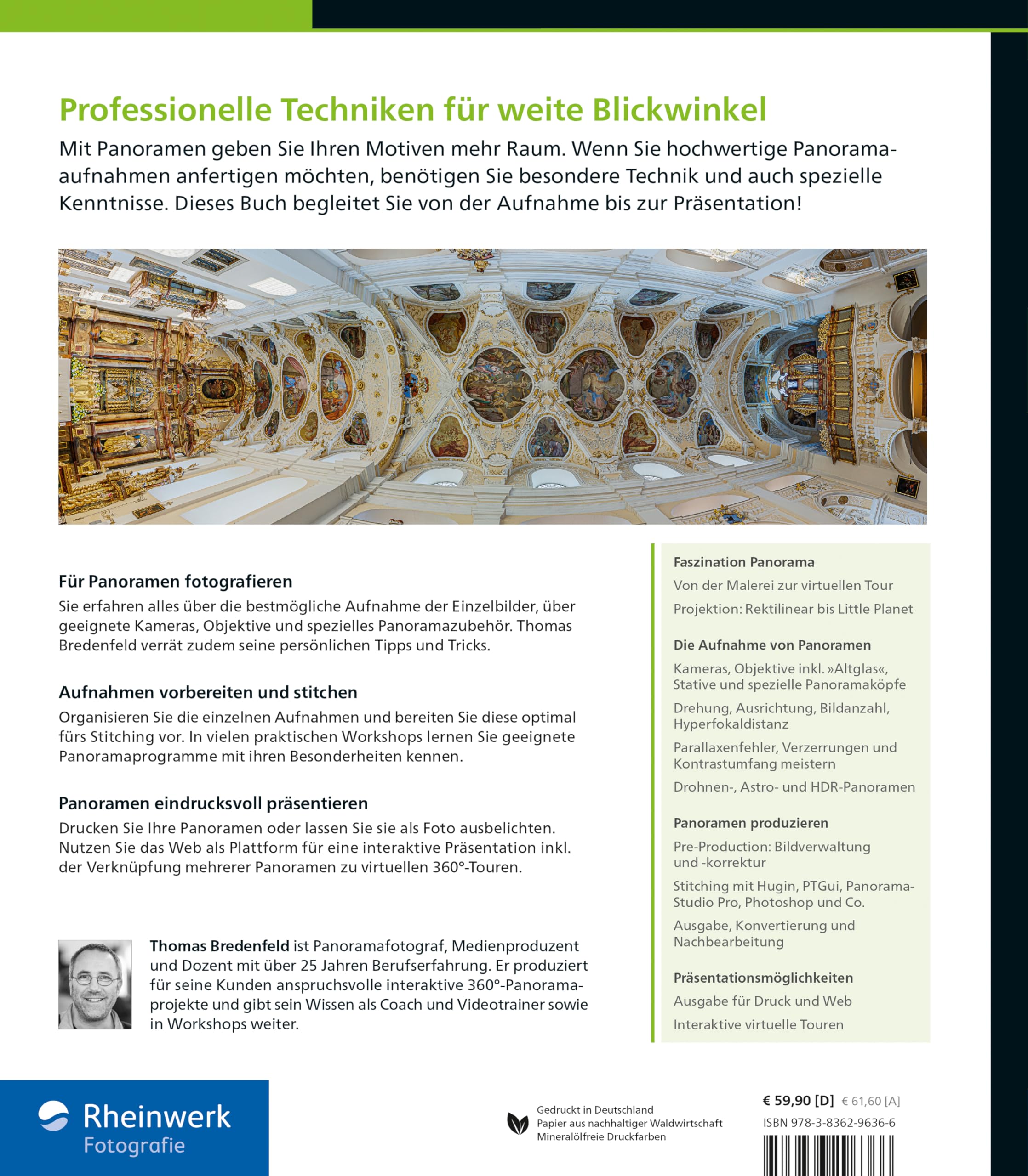 Panoramafotografie: Die große Fotoschule. Für Einsteiger und Profis. Das Standardwerk in neuer Auflage (2023)