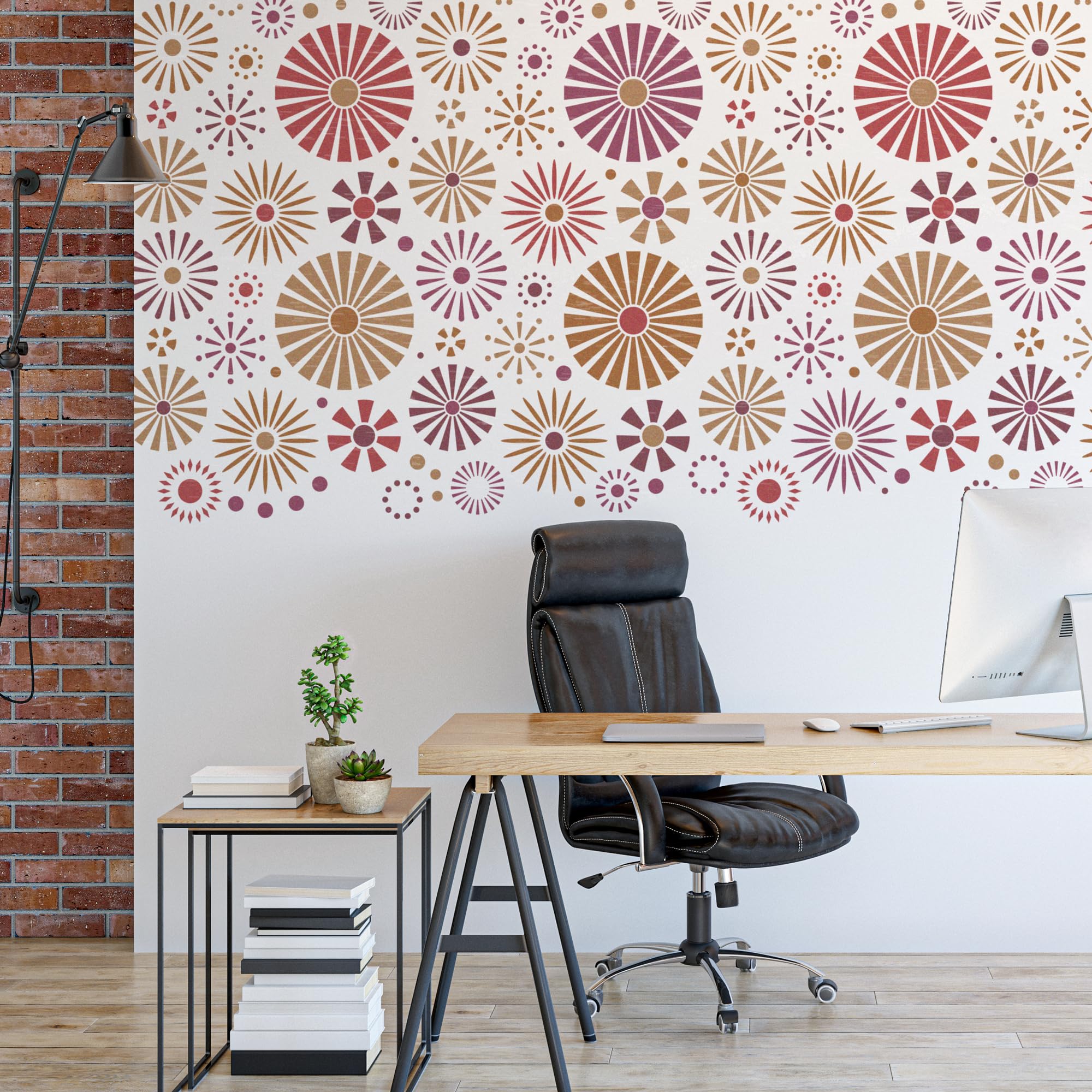 Stencil Cerchi Riutilizzabili - 14 Pezzi Per Decorazione Fai-Da-Te - Foto 6