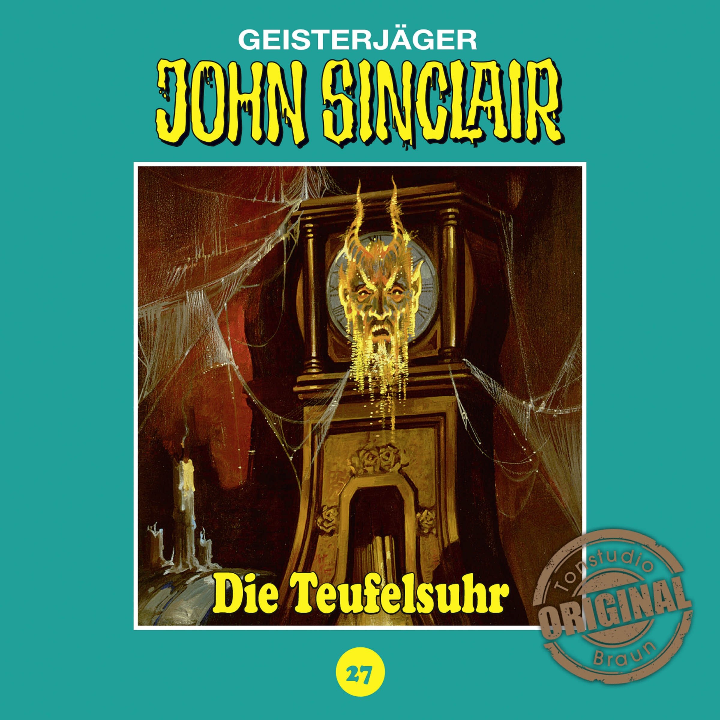 Cover art for Die Teufelsuhr: John Sinclair - Tonstudio Braun Klassiker 27