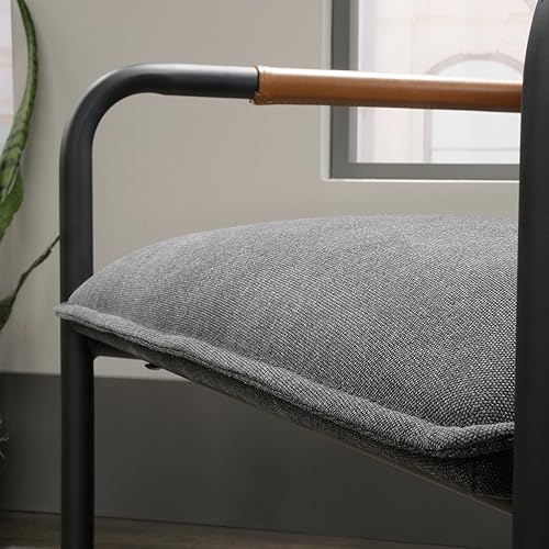 Miniatura 8 de Sauder Boulevard Cafe - Sillón de metal, acabado gris carbón