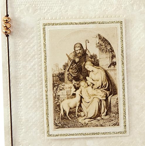 Miniatura 6 de Hallmark Surtido de tarjetas de Navidad religiosas hechas a mano en caja (juego de 20 tarjetas de felicitación y sobres de alta calidad), 1XPX5657