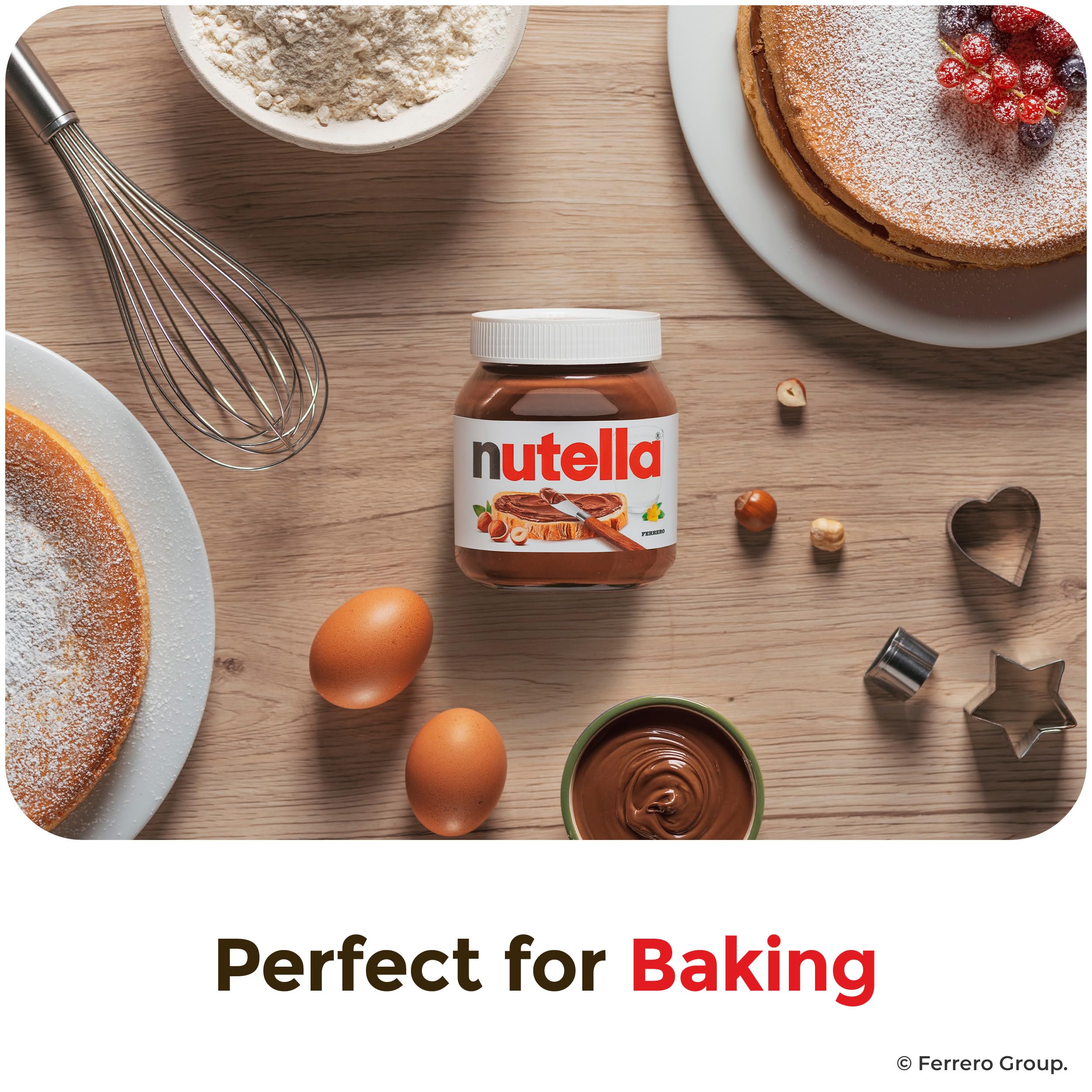 Nutella Hazelnut Spread with Cocoa, 750g - Image 4 thumbnail