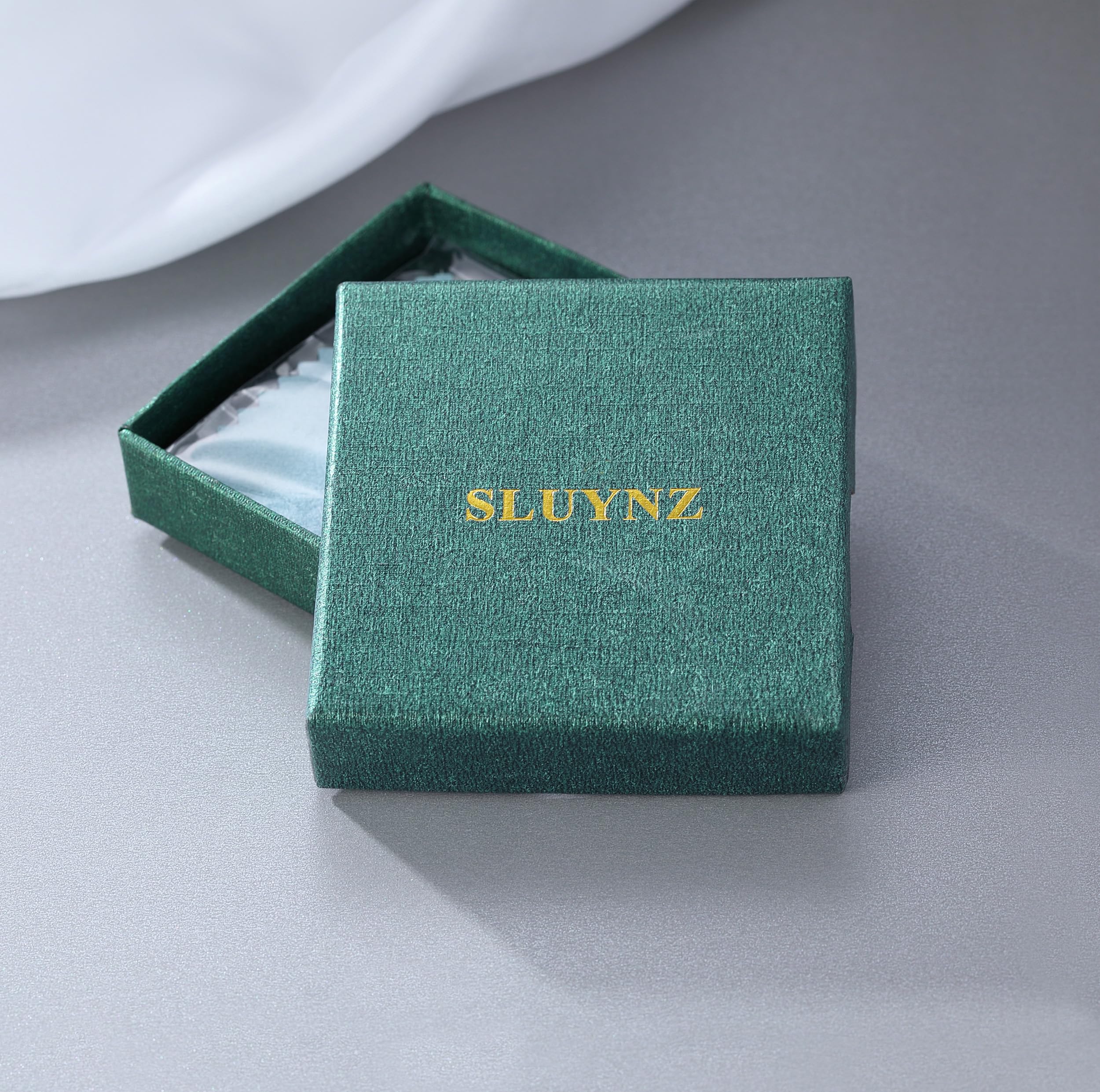 SLUYNZ Orecchini a cerchio in argento sterling 925, con margherita, con fiore, per donne, adolescenti, piccole margherite