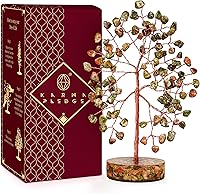 Vista 51 de KARMAPLEDGE Árbol de la vida de cristales curativos para energía positiva, protección y buena suerte, dinero, decoración de Feng Shui