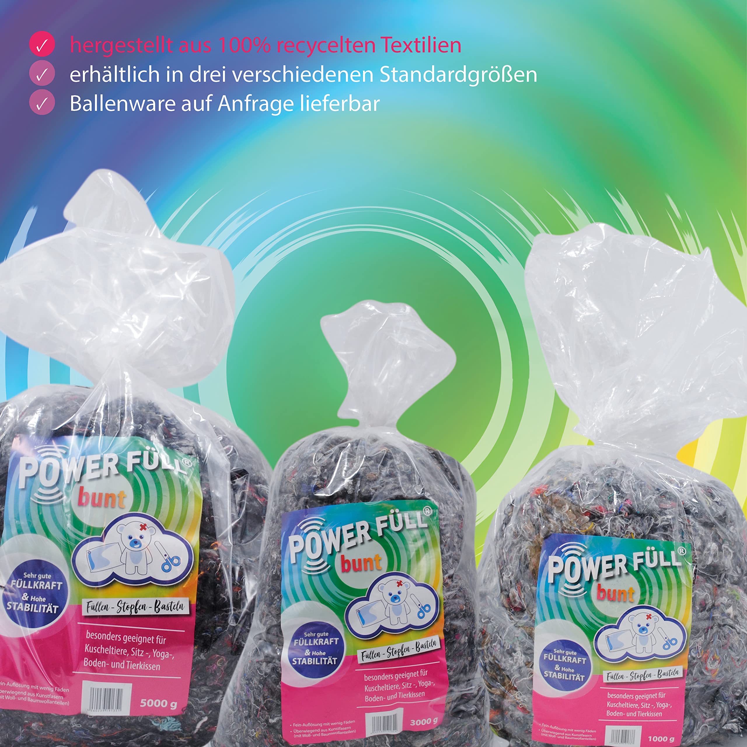 Ovatta Glorex Per Imbottiture | Morbida E Lavabile | 100% Poliestere | 100g - Foto 8