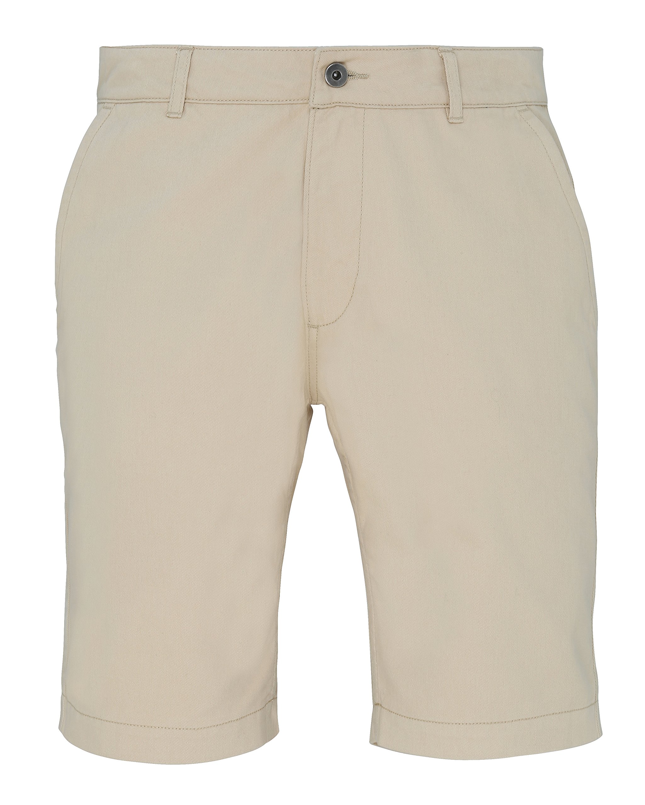 Asquith And Fox Men's Natural Asquith & Fox Chino Shorts. Sizes Xs - 4XL (Medium 34, )