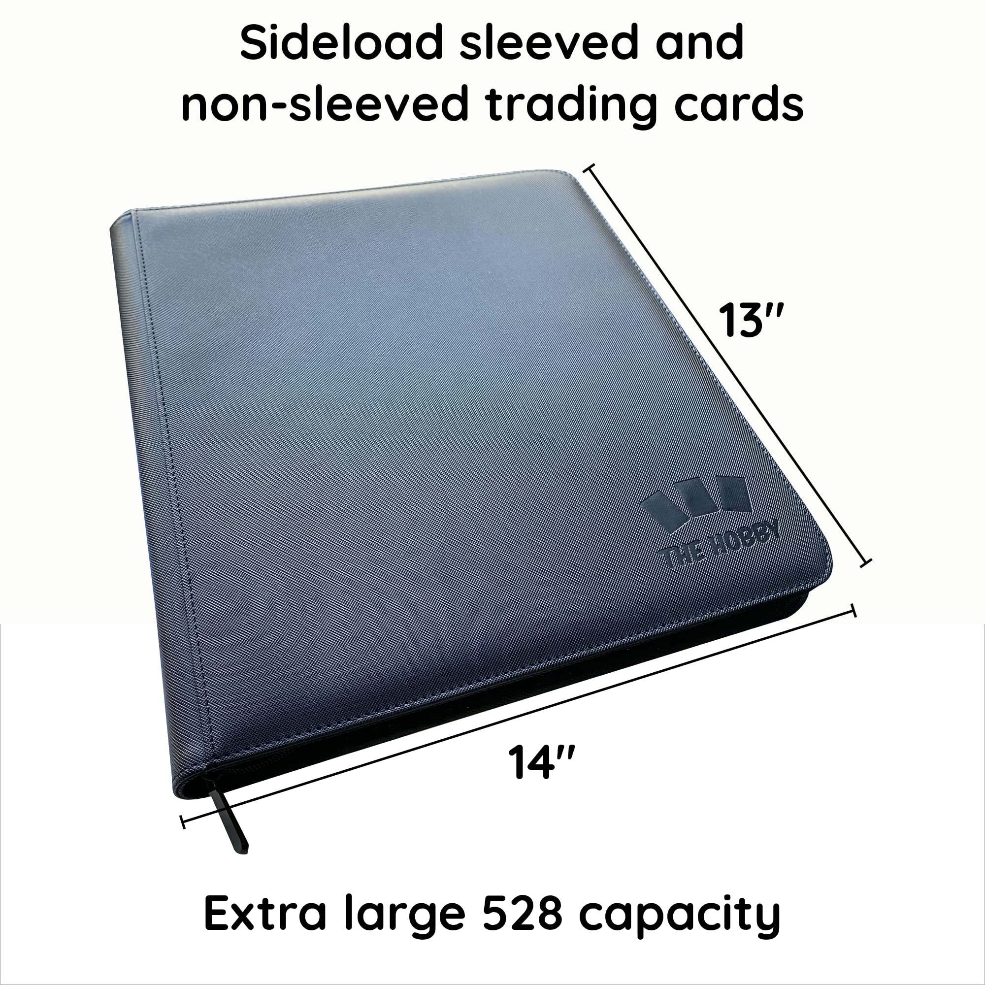 Amazon.com: The Hobby Lair Zippered Binder | Sideload 528 Cards