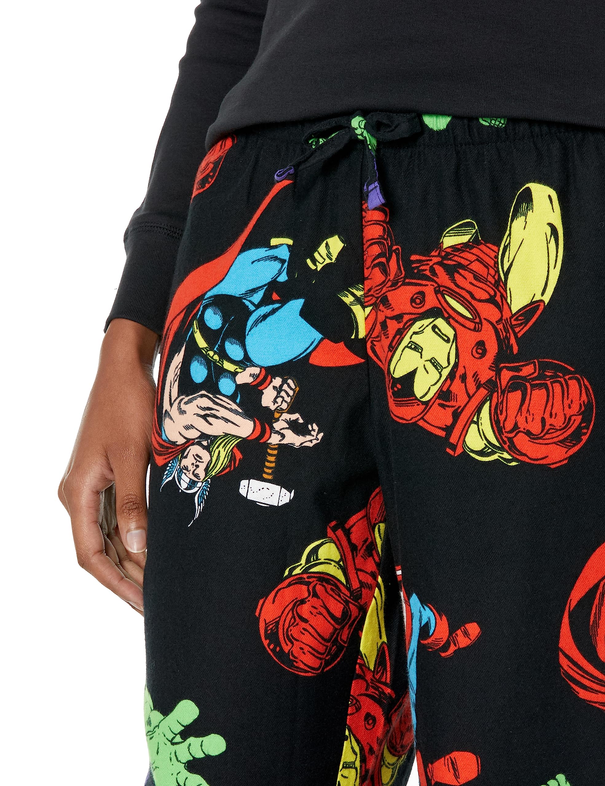 Amazon Essentials Disney | Marvel | Star Wars Set da Notte Pigiama in Flanella Donna