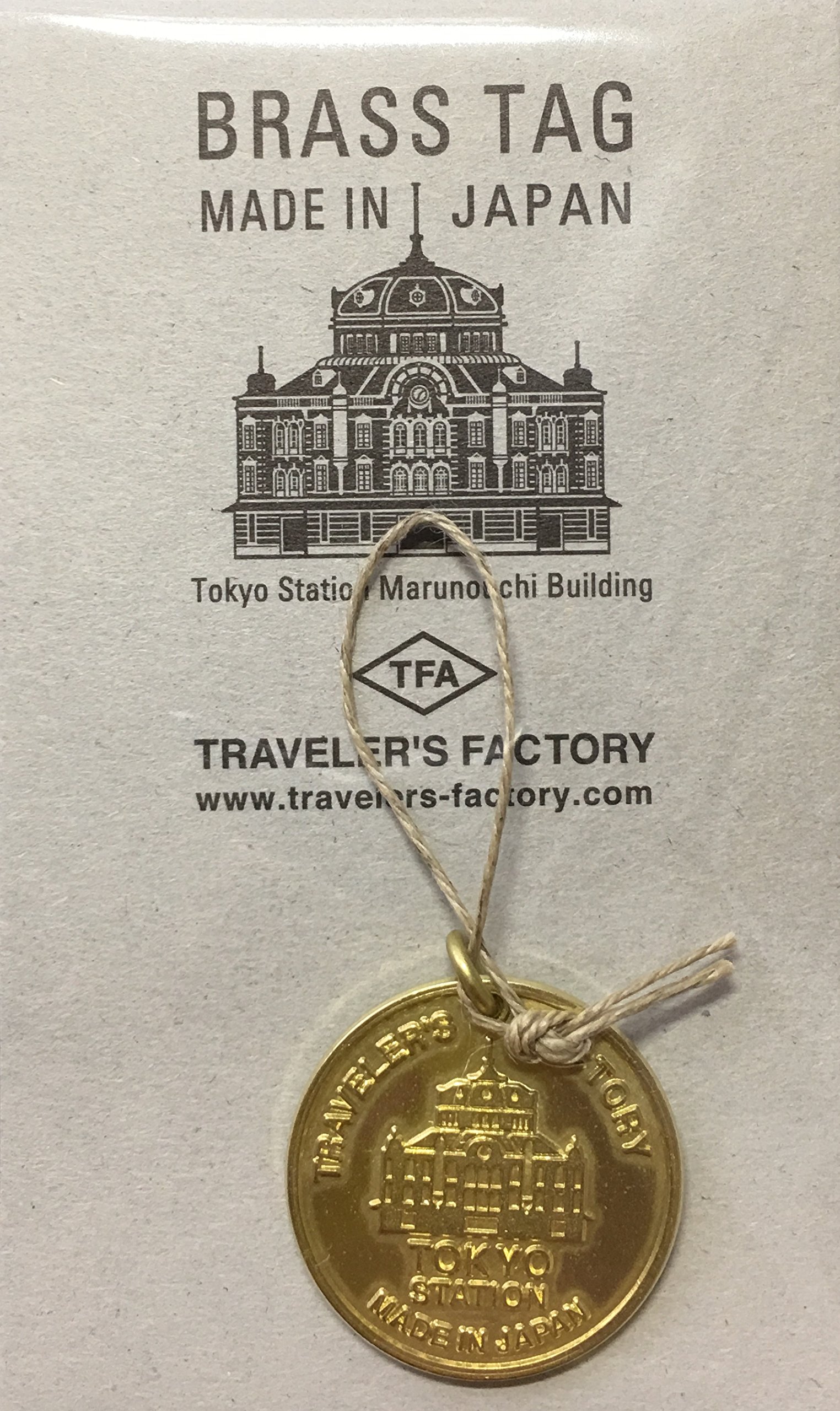 Amazon.co.jp：TRAVELER'S FACTORY STATION ブラスタグ TOKYO STATION