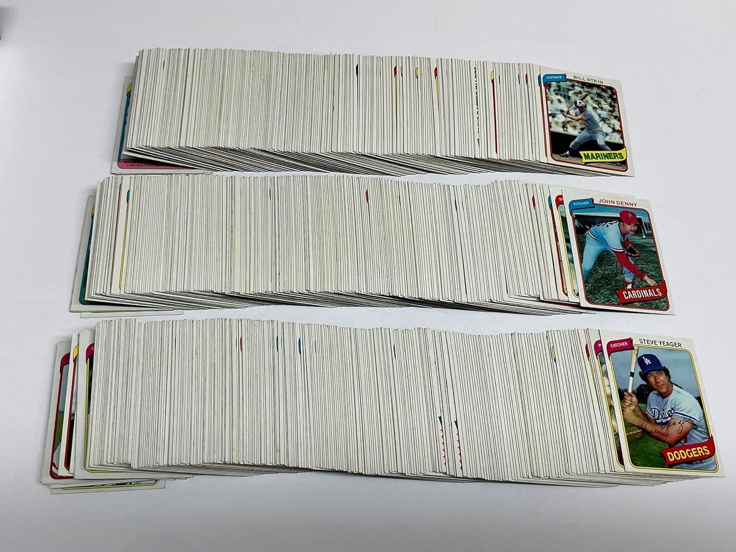 1980 Topps Baseball Card Complete Set 1-792 (NRMT TO NRMT/MT) with Rickey Henderson ROOKIE card