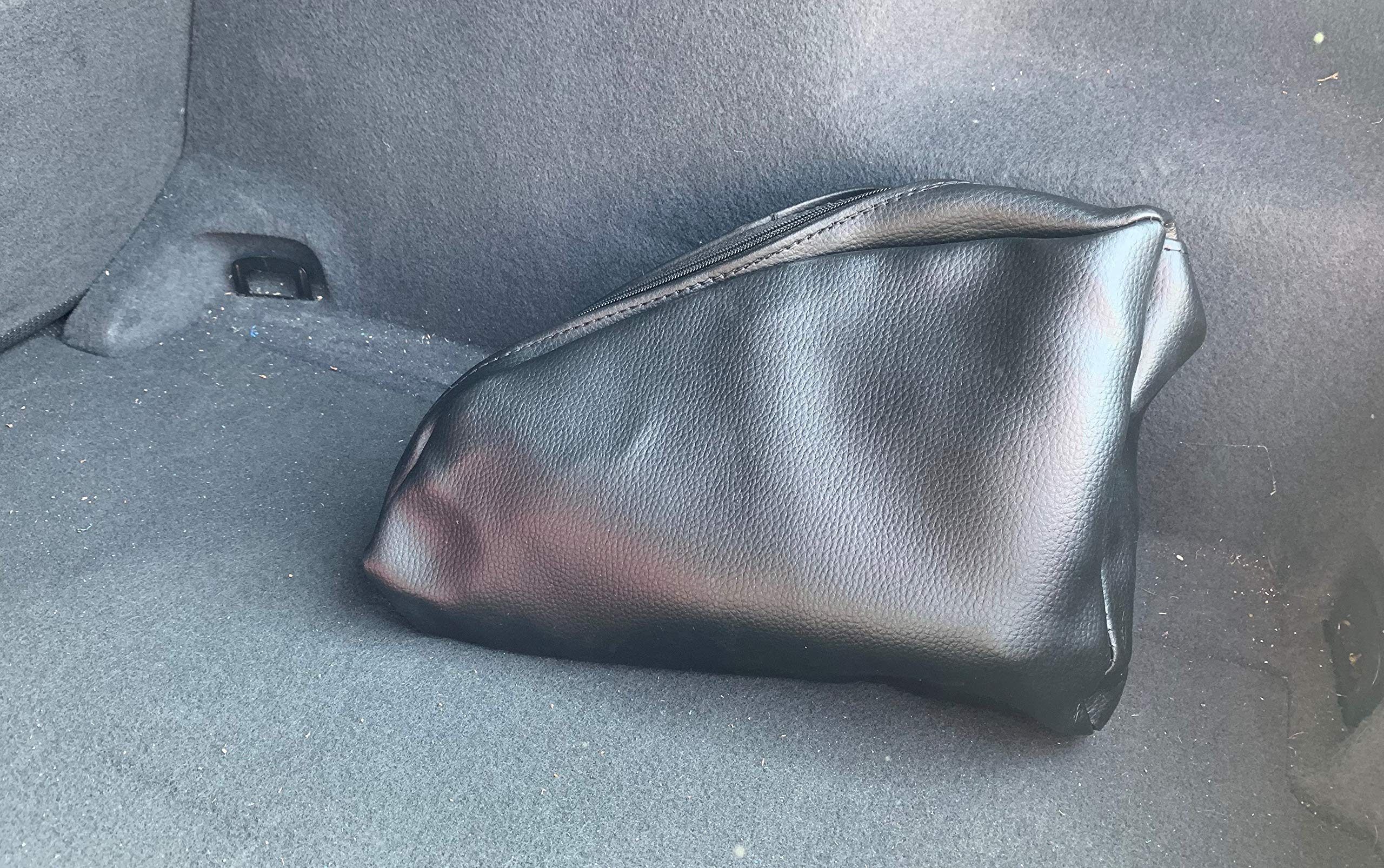 Westfalia Kunstledertasche für Kugelstangen von abnehmbaren Westfalia Anhängerkupplungen - saubere Aufbewahrung im Kofferraum