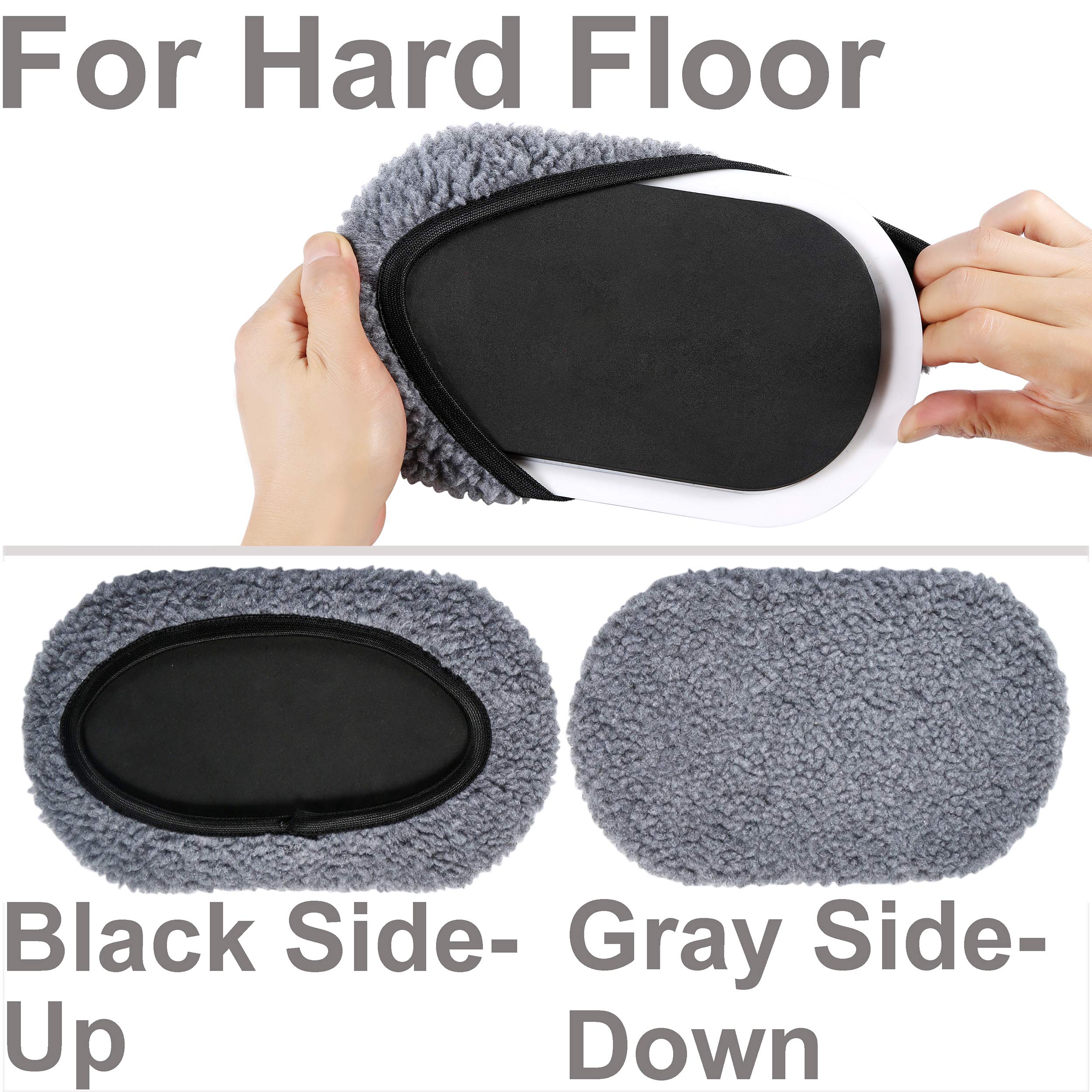 9-1 2in X 5-3 4in Furniture Moving Kit 8pcs for All Floor Types Multi-Surface 2-in-1 Reusable Furniture Carpet — view 4