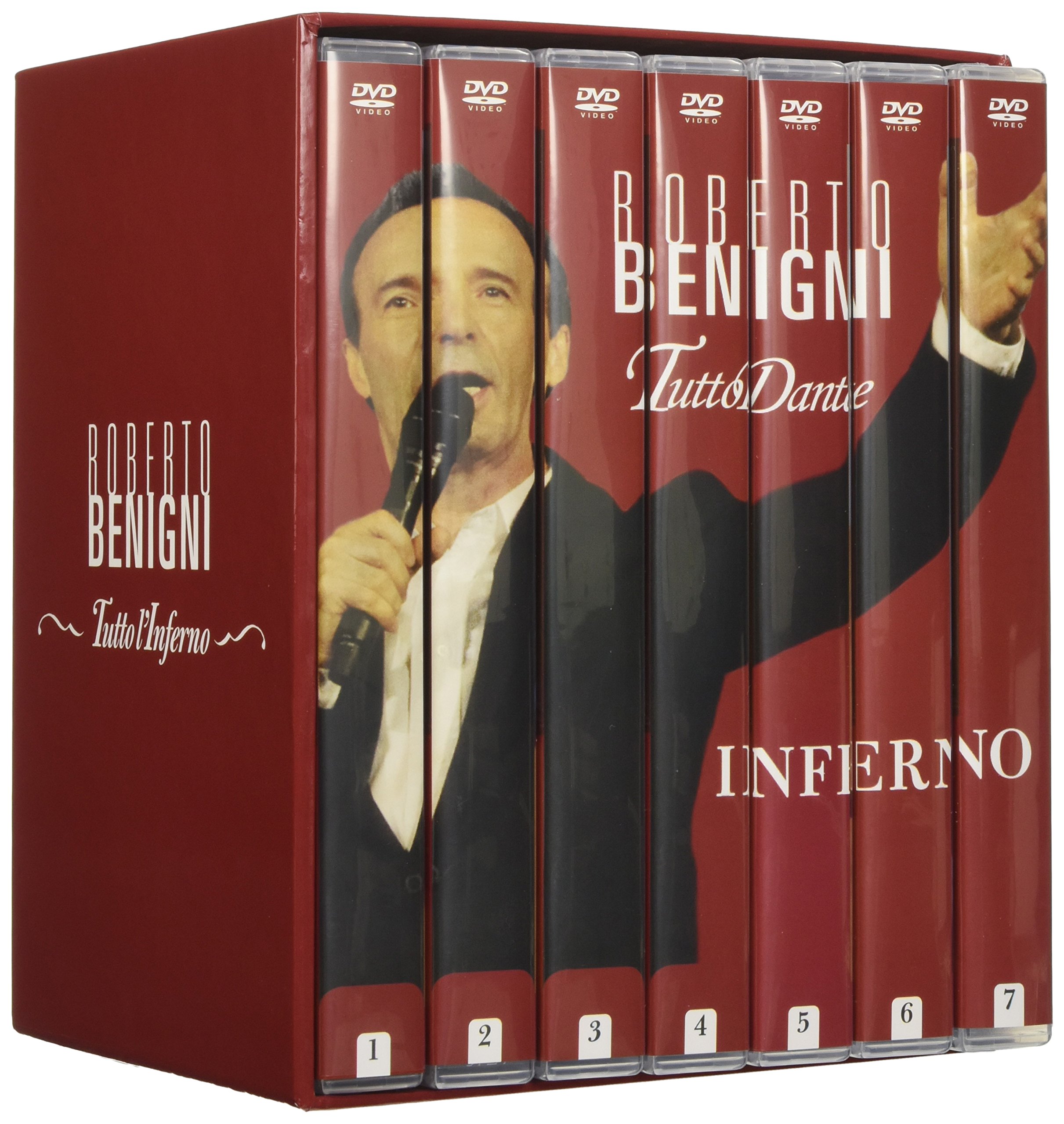Benigni Tutto L'Inferno (Box 34 Dvd)